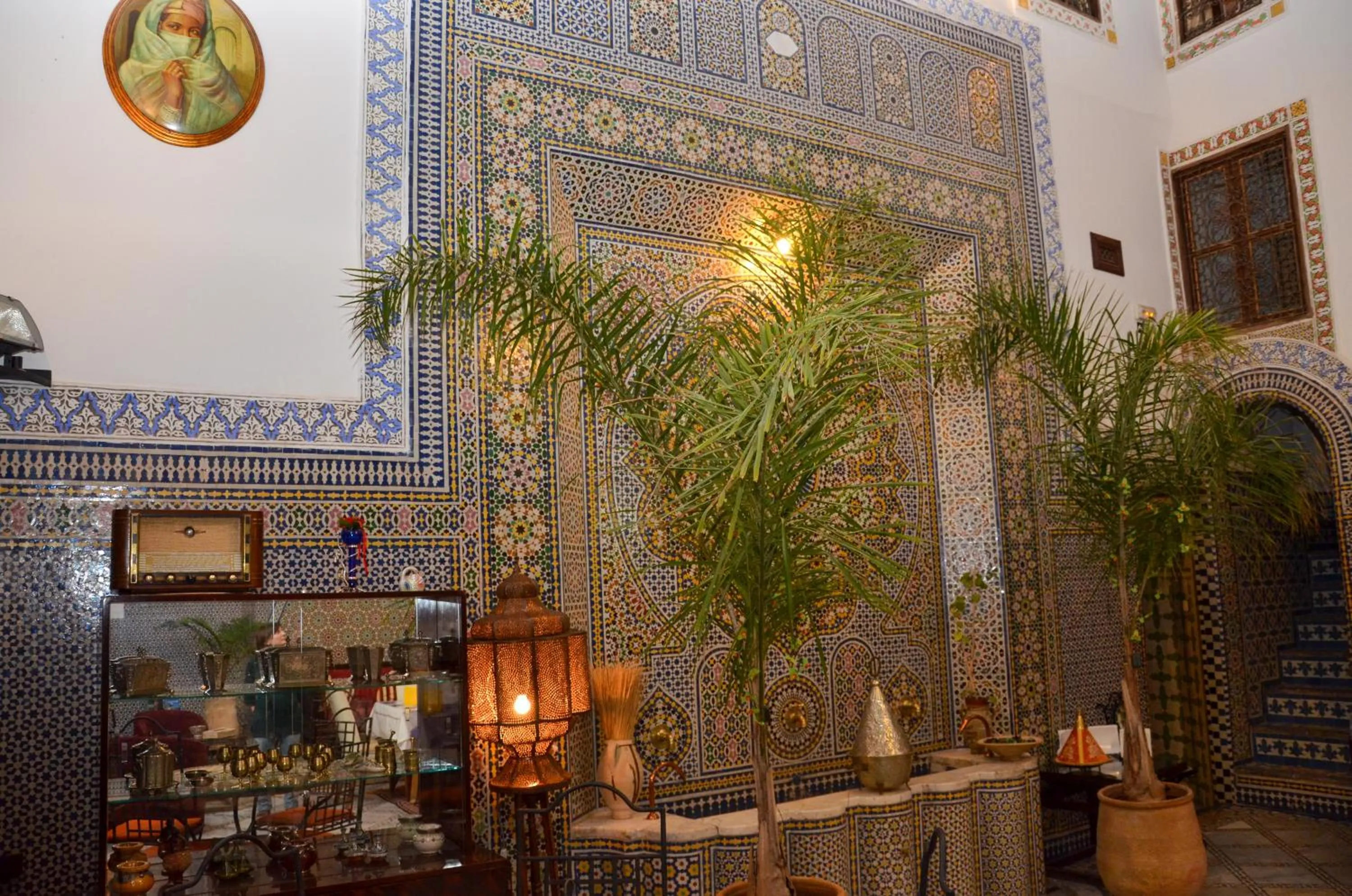 Lobby or reception in Riad Le Patio De Fes