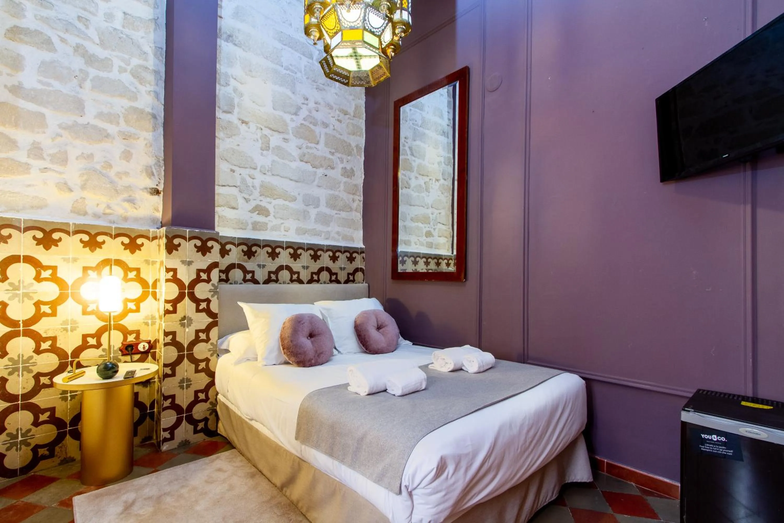 Bedroom, Bed in Les Monges Palace Boutique