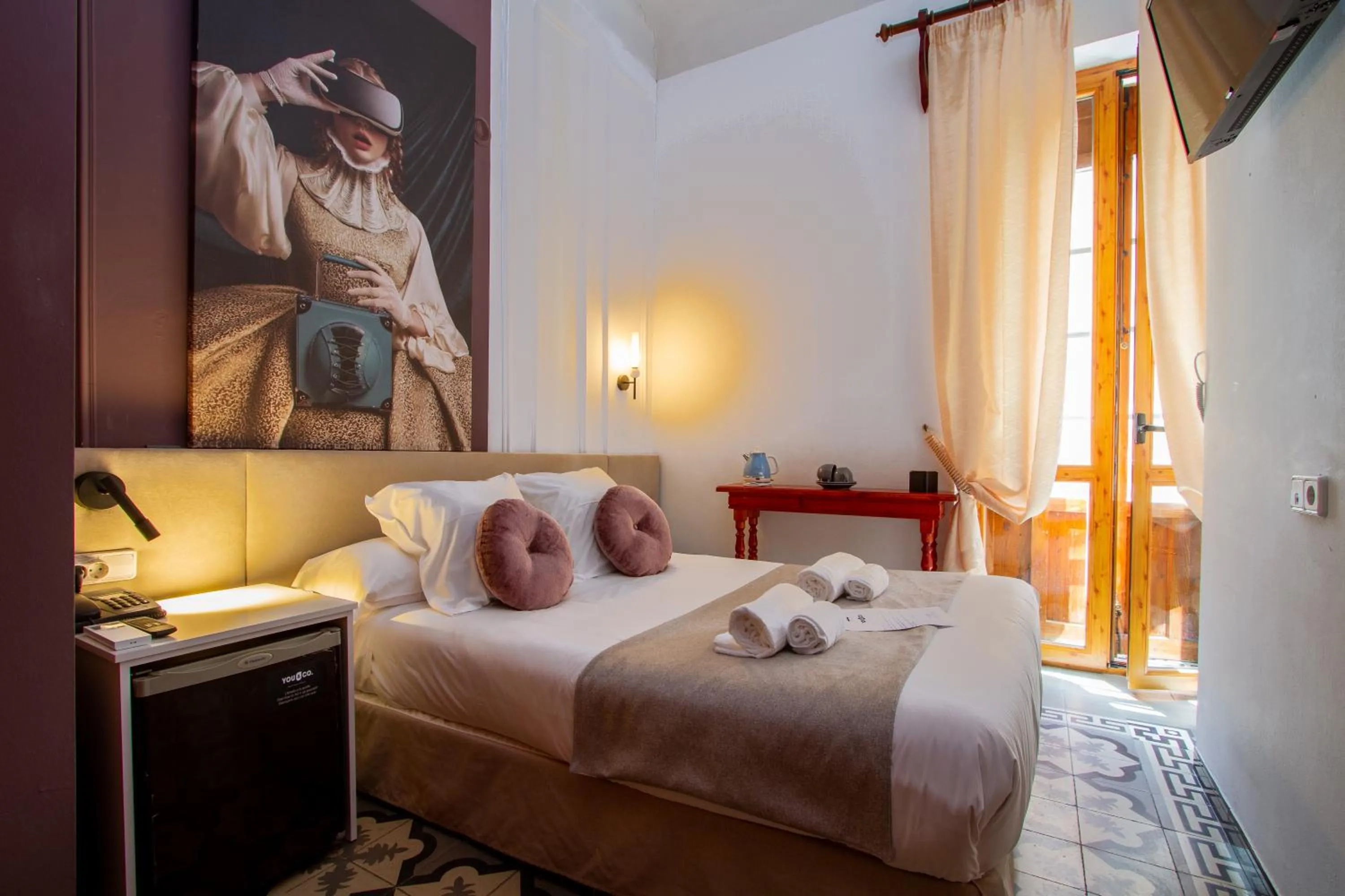 Bed in Les Monges Palace Boutique