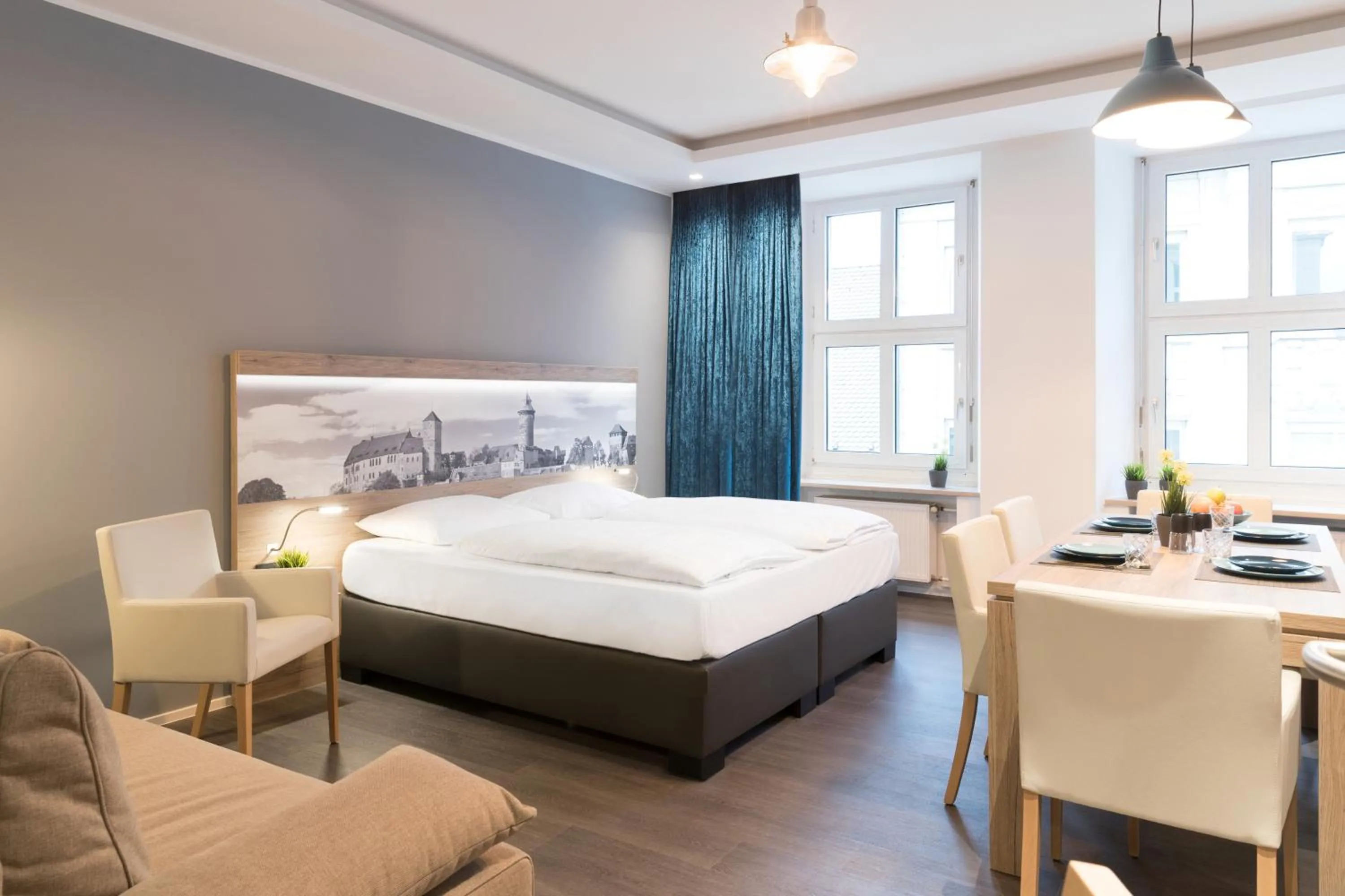 Property building, Bed in Aparthotel by dasPaul