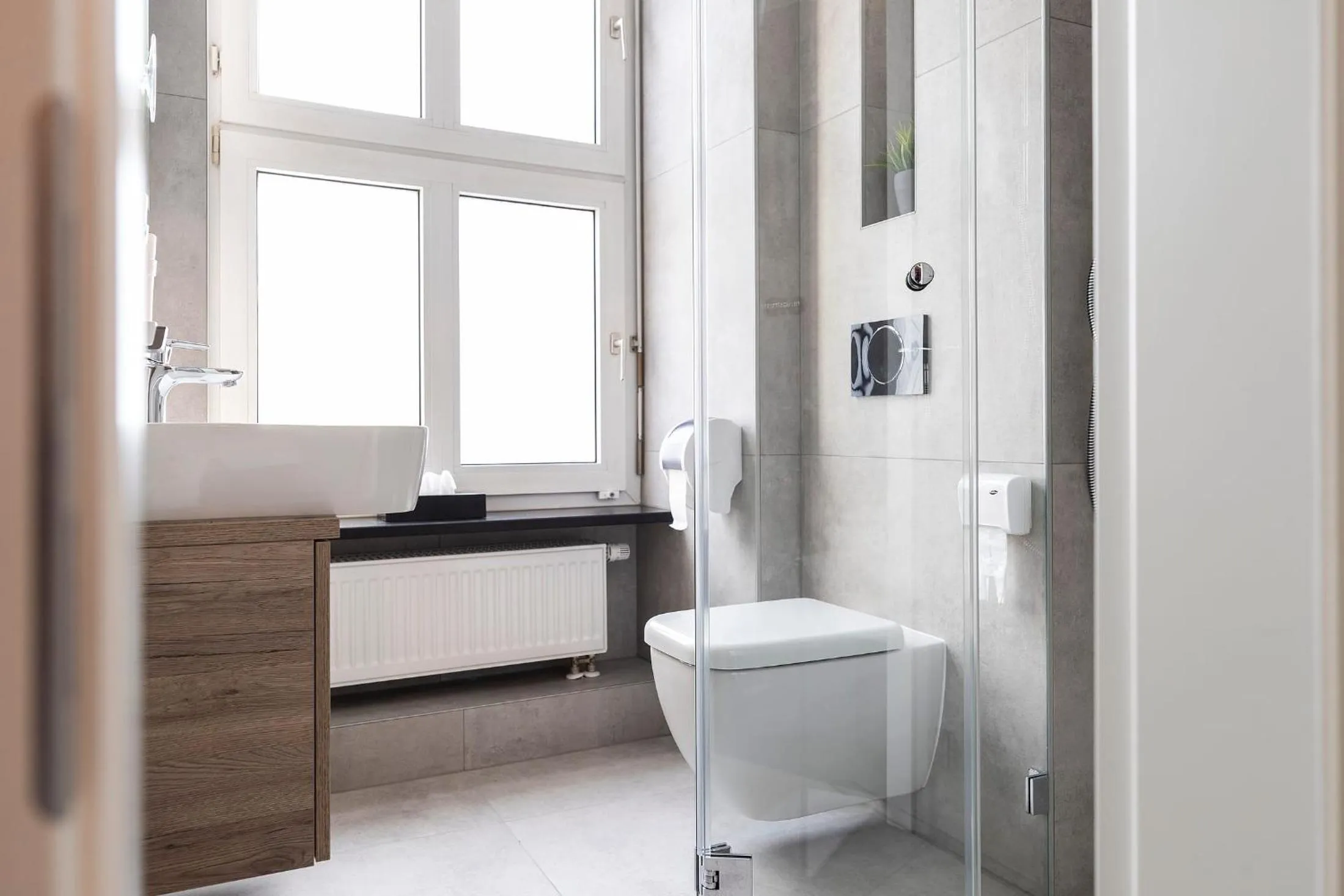 Bathroom in Aparthotel by dasPaul