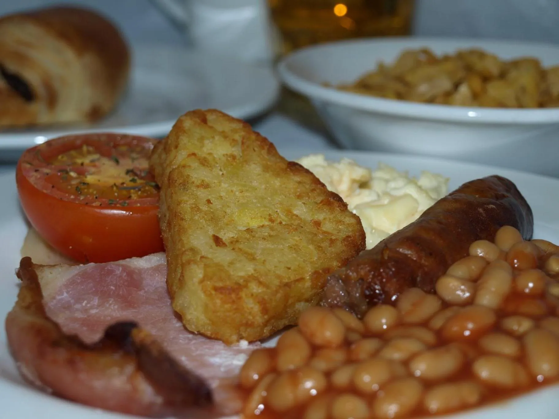 English/Irish breakfast in YHA Conwy