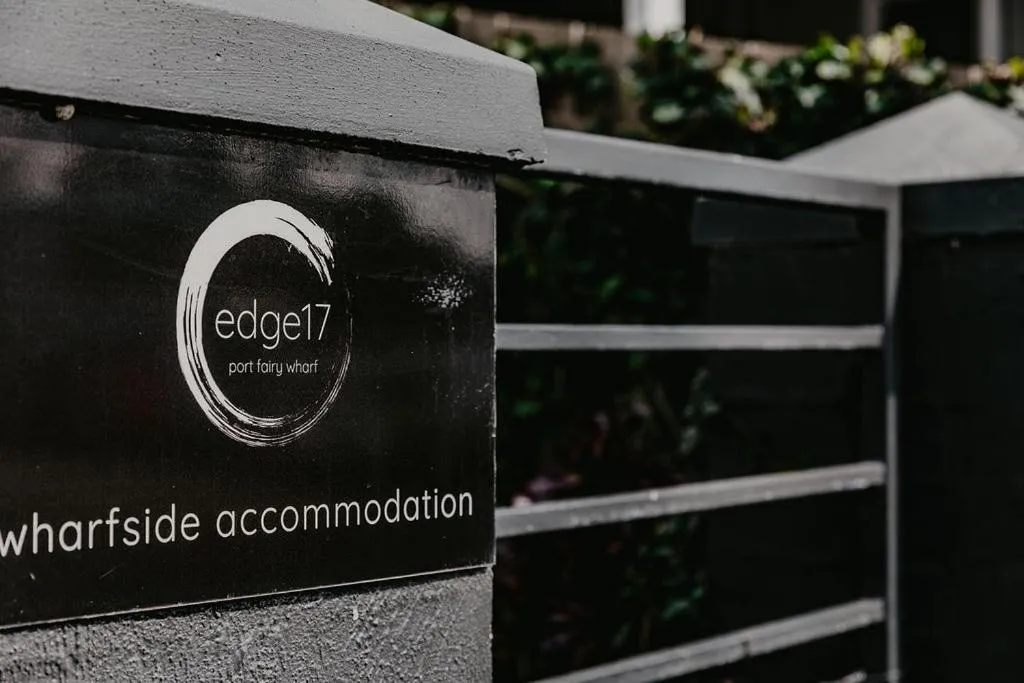 Facade/entrance in Edge17 Waterfront Apartment, plus Cottage with Garden View - Port Fairy