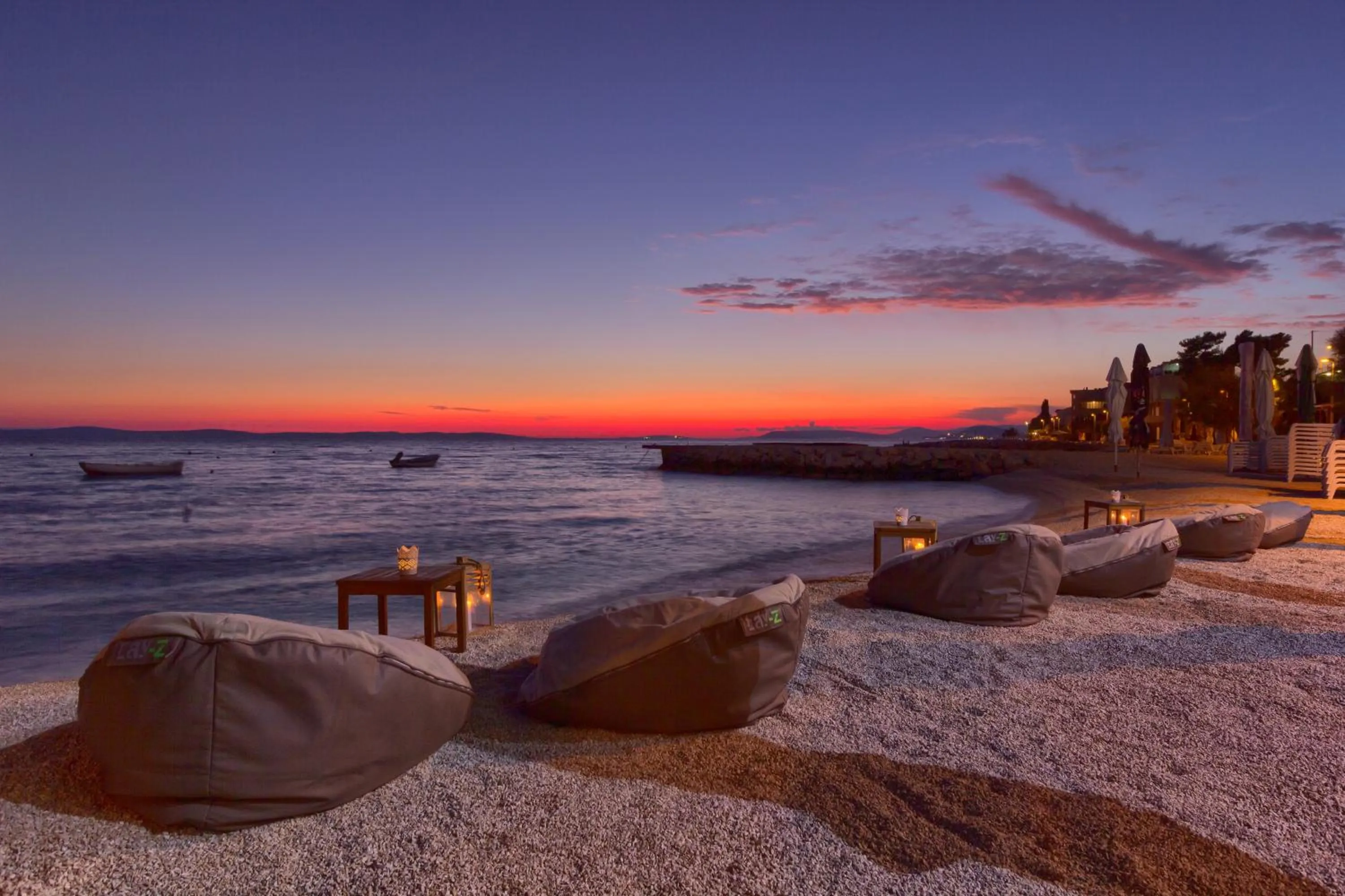 Beach in Pansion Martin