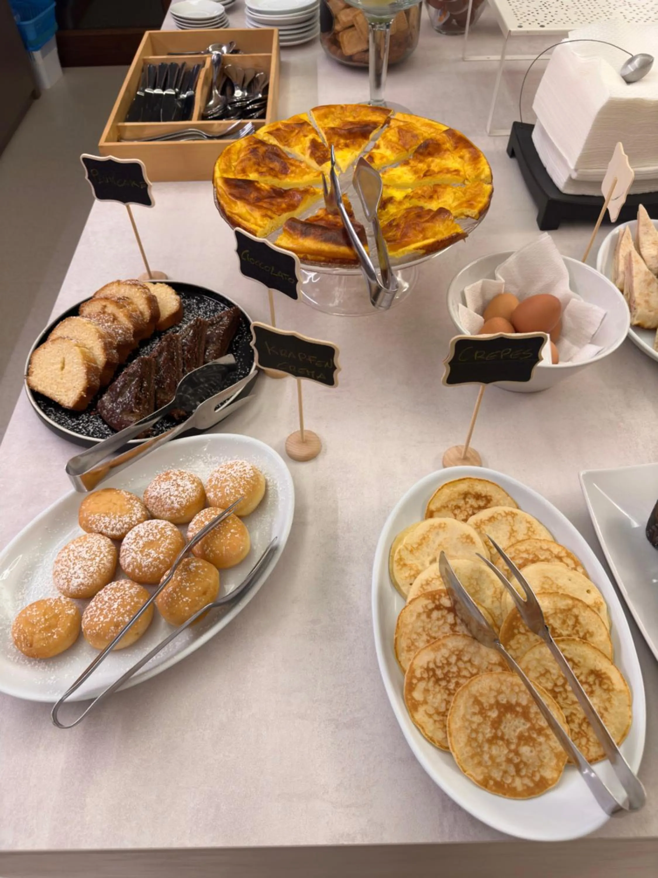 Breakfast in Albergo Grappolo D'oro