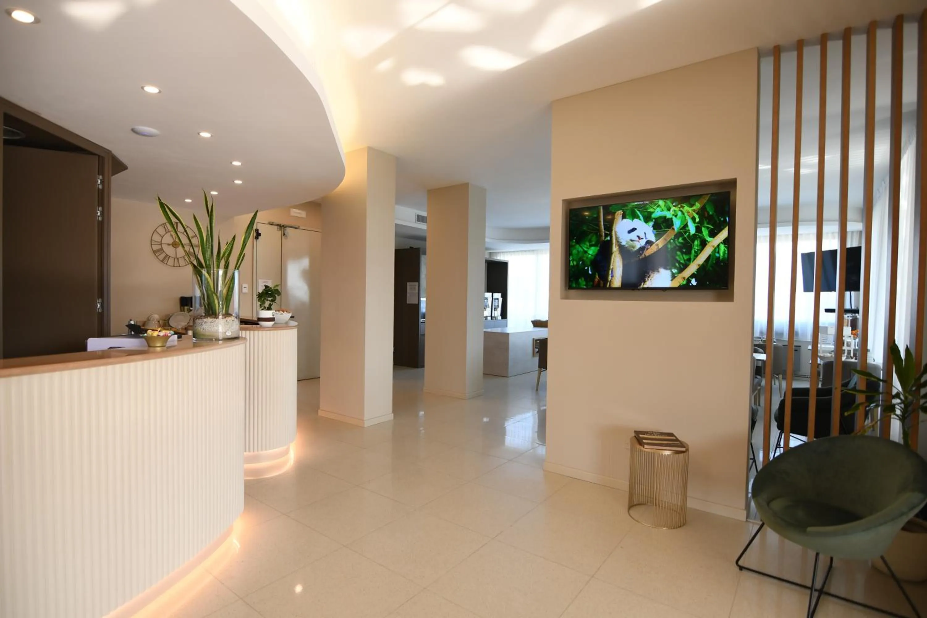 Lobby or reception in Albergo Grappolo D'oro