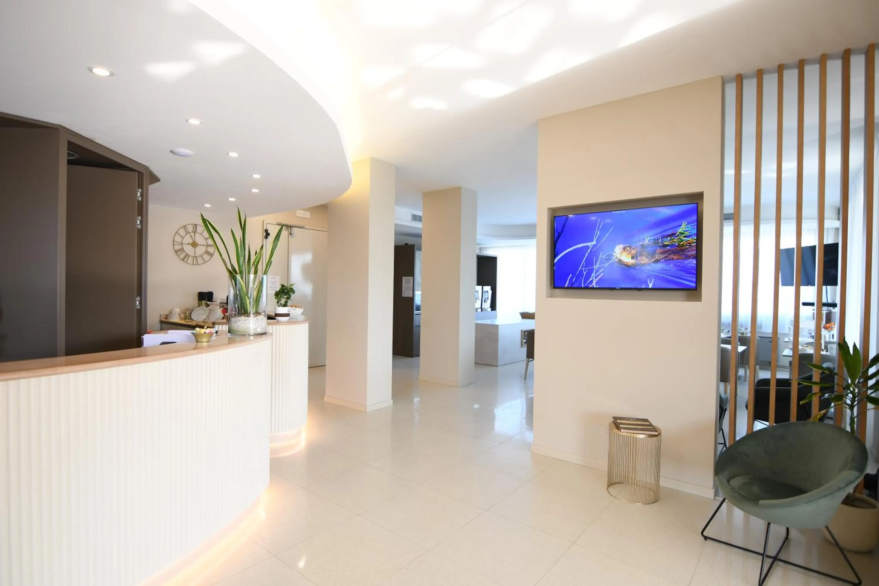 Lobby or reception in Albergo Grappolo D'oro