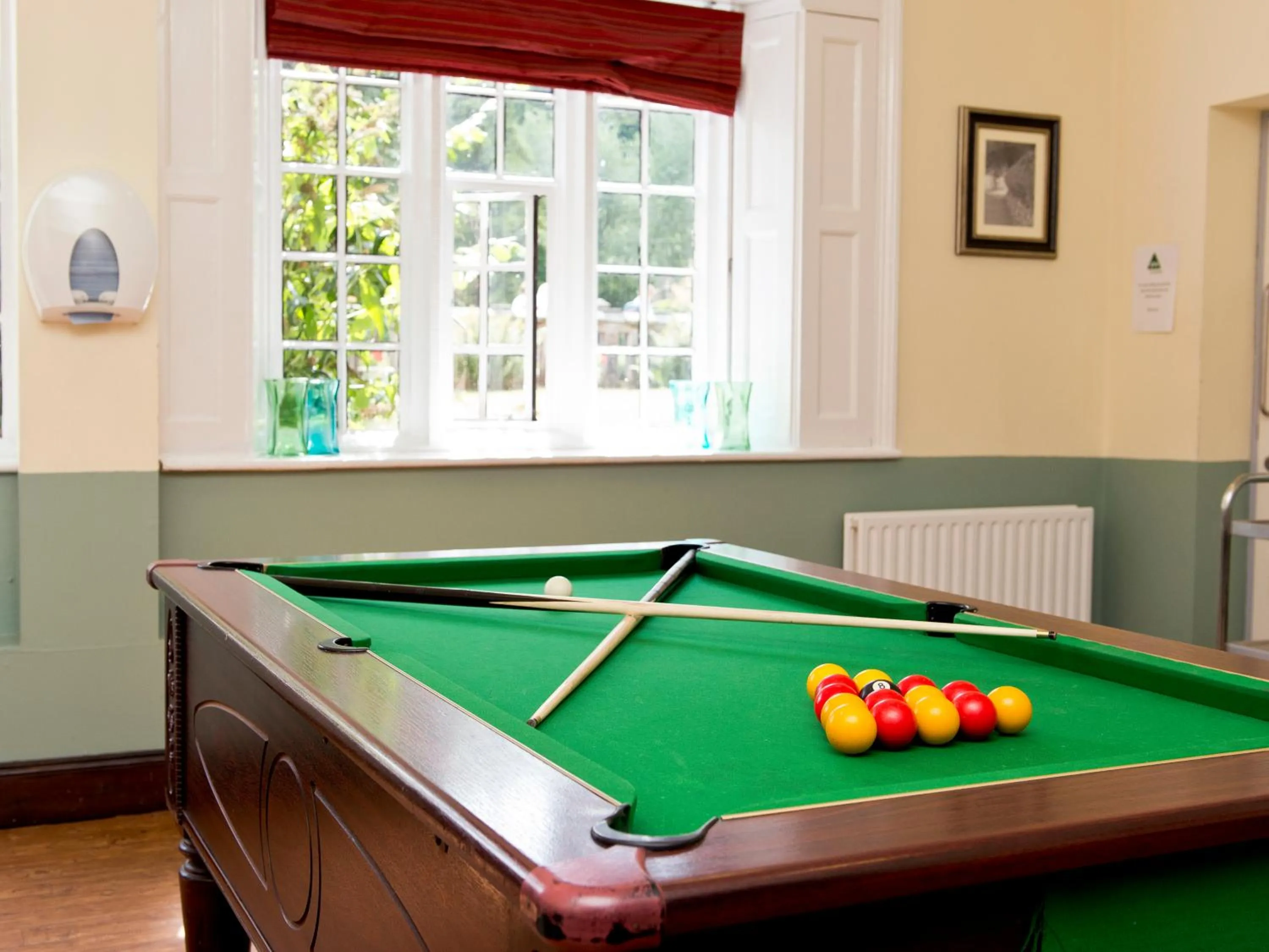 Game Room in YHA Ilam Hall