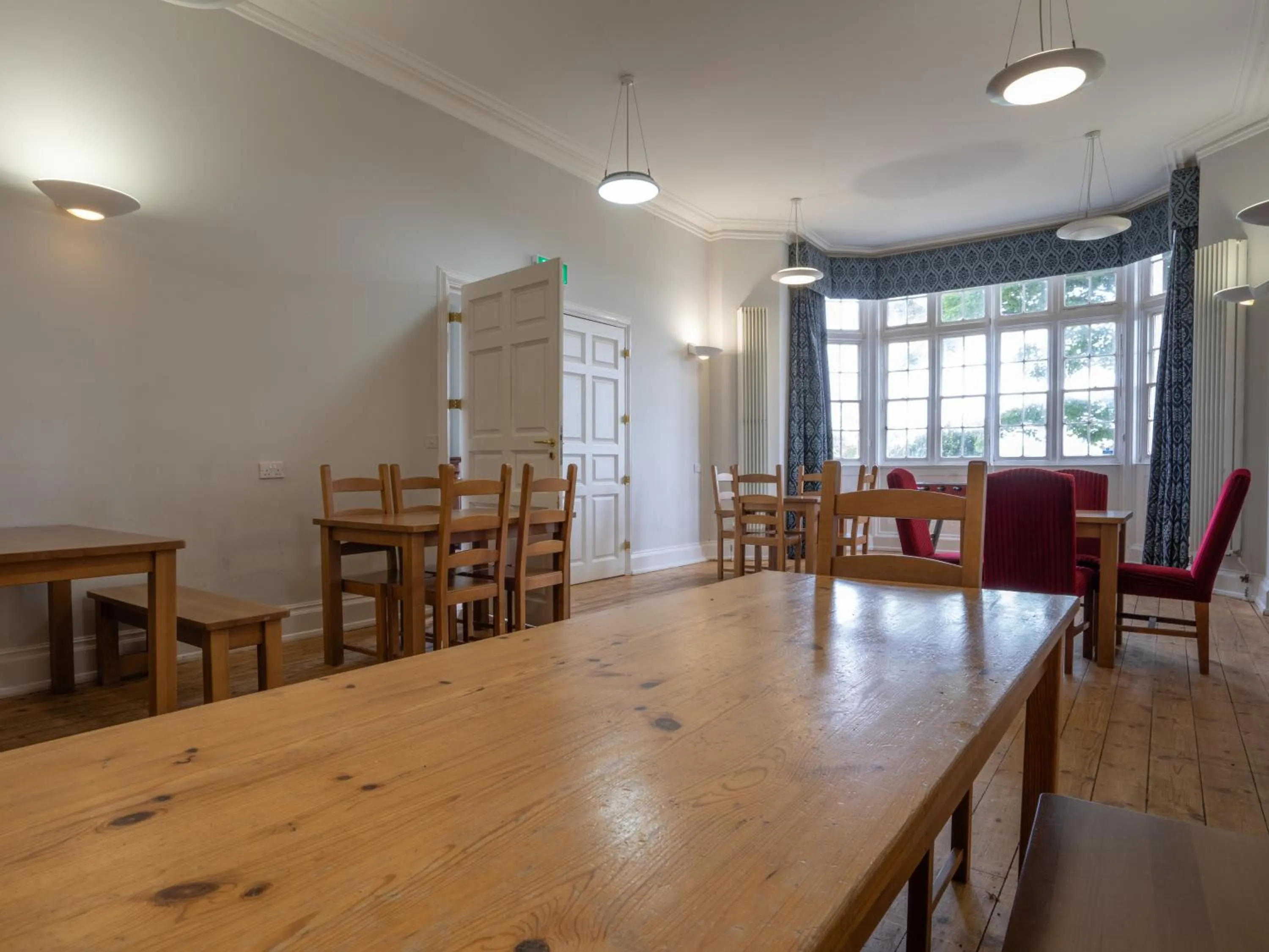 Seating area in YHA Whitby
