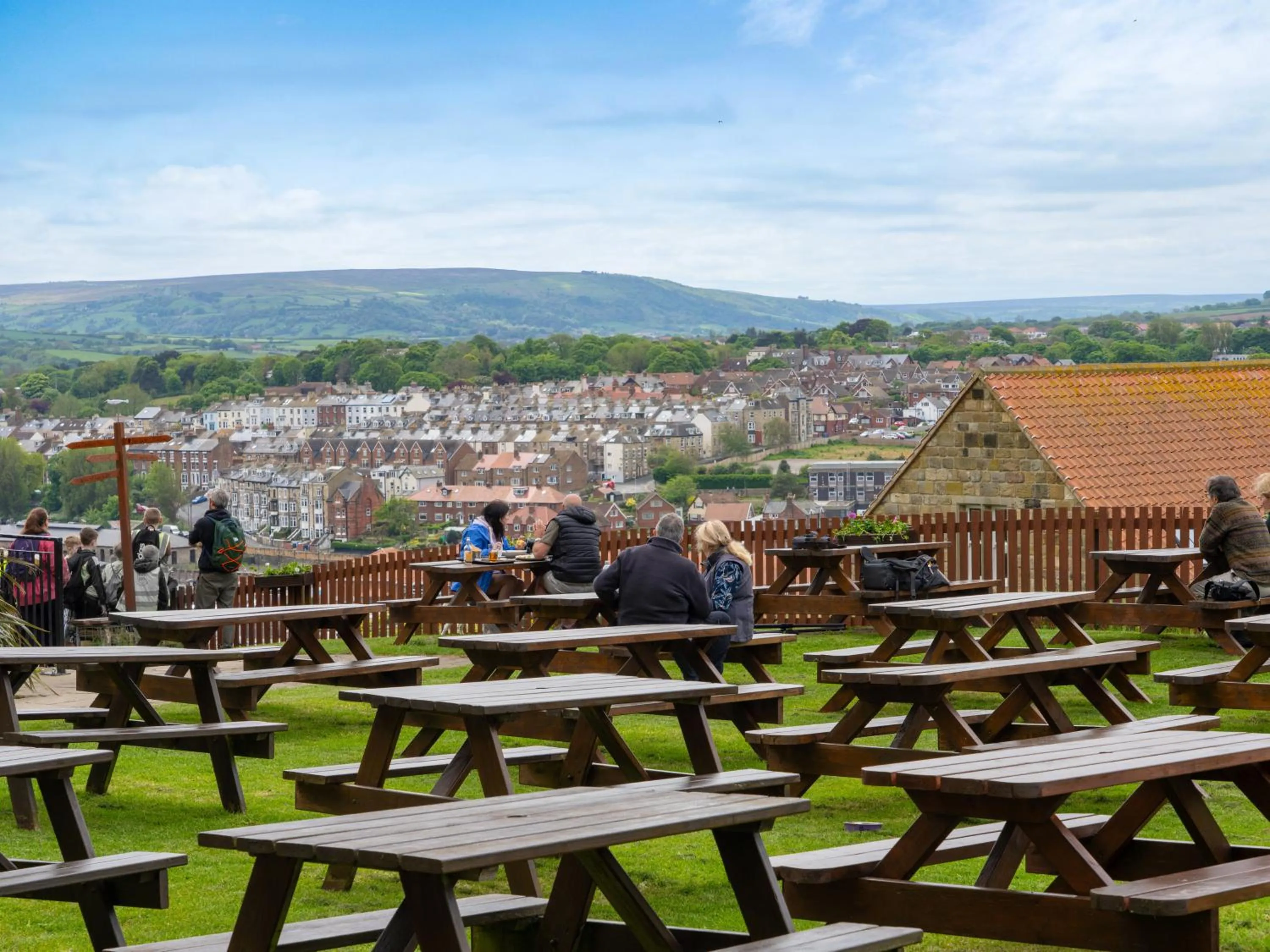 Garden in YHA Whitby