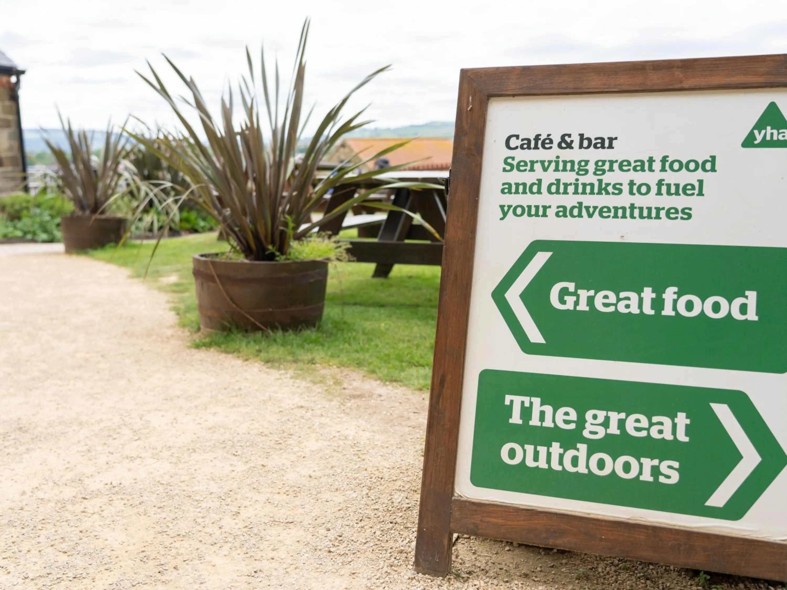 Logo/Certificate/Sign in YHA Whitby