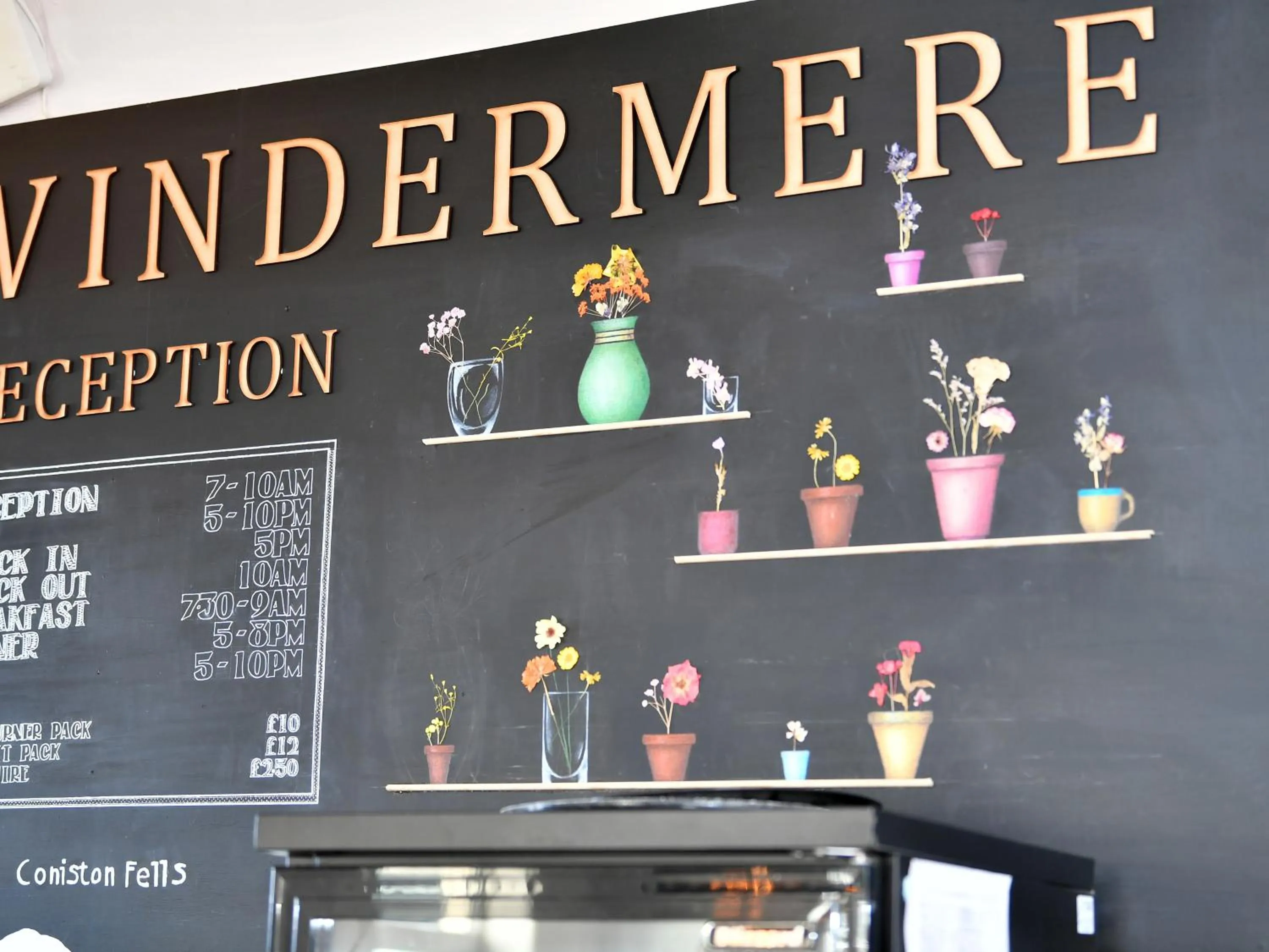 Decorative detail in YHA Windermere