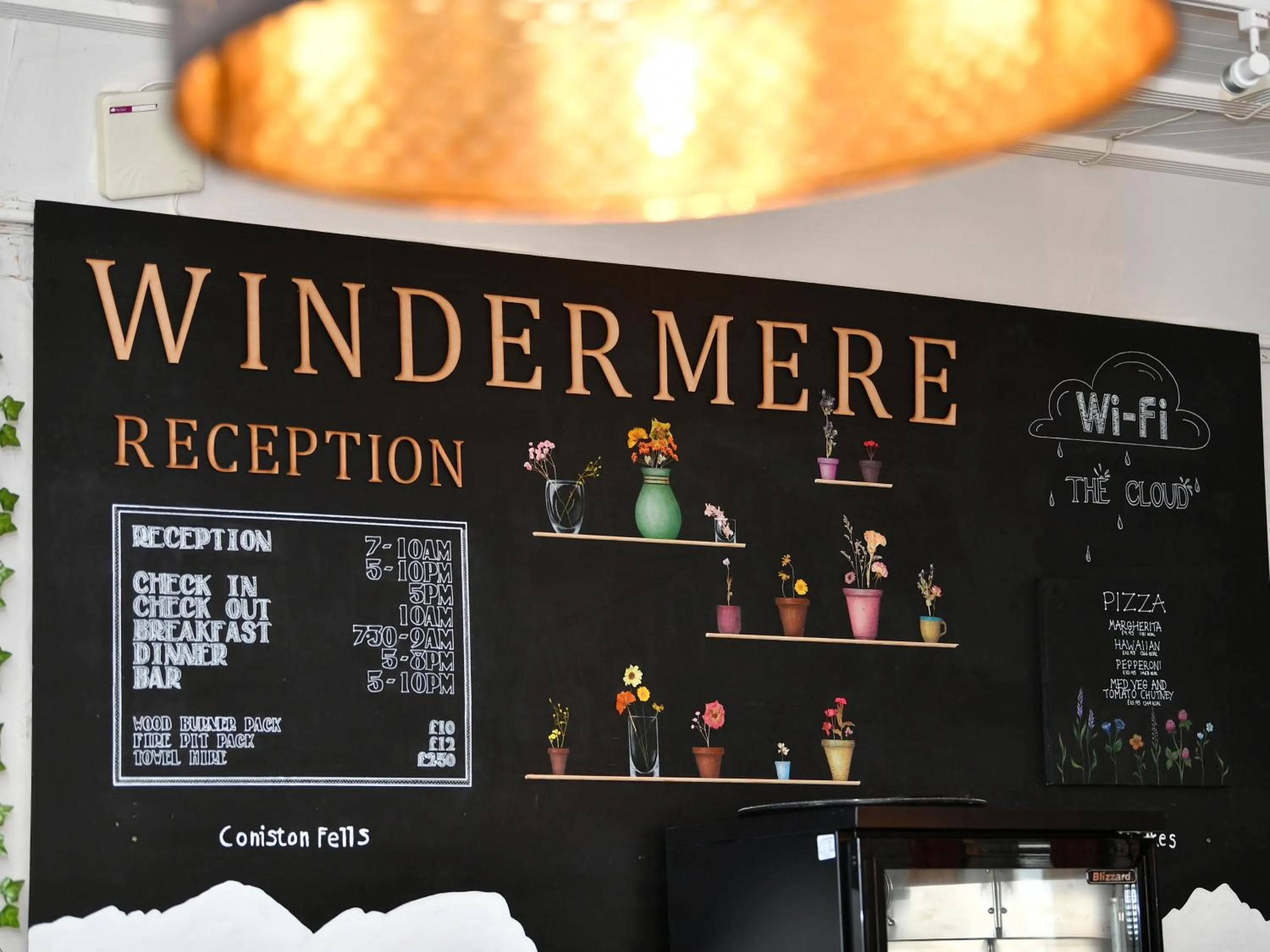 Lobby or reception in YHA Windermere