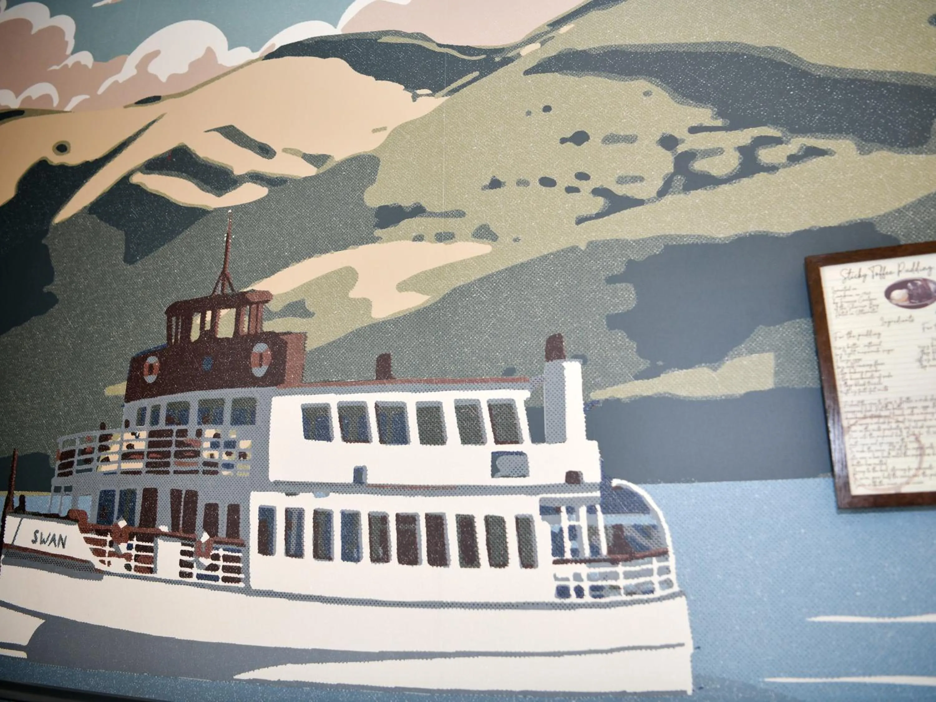 Decorative detail in YHA Windermere