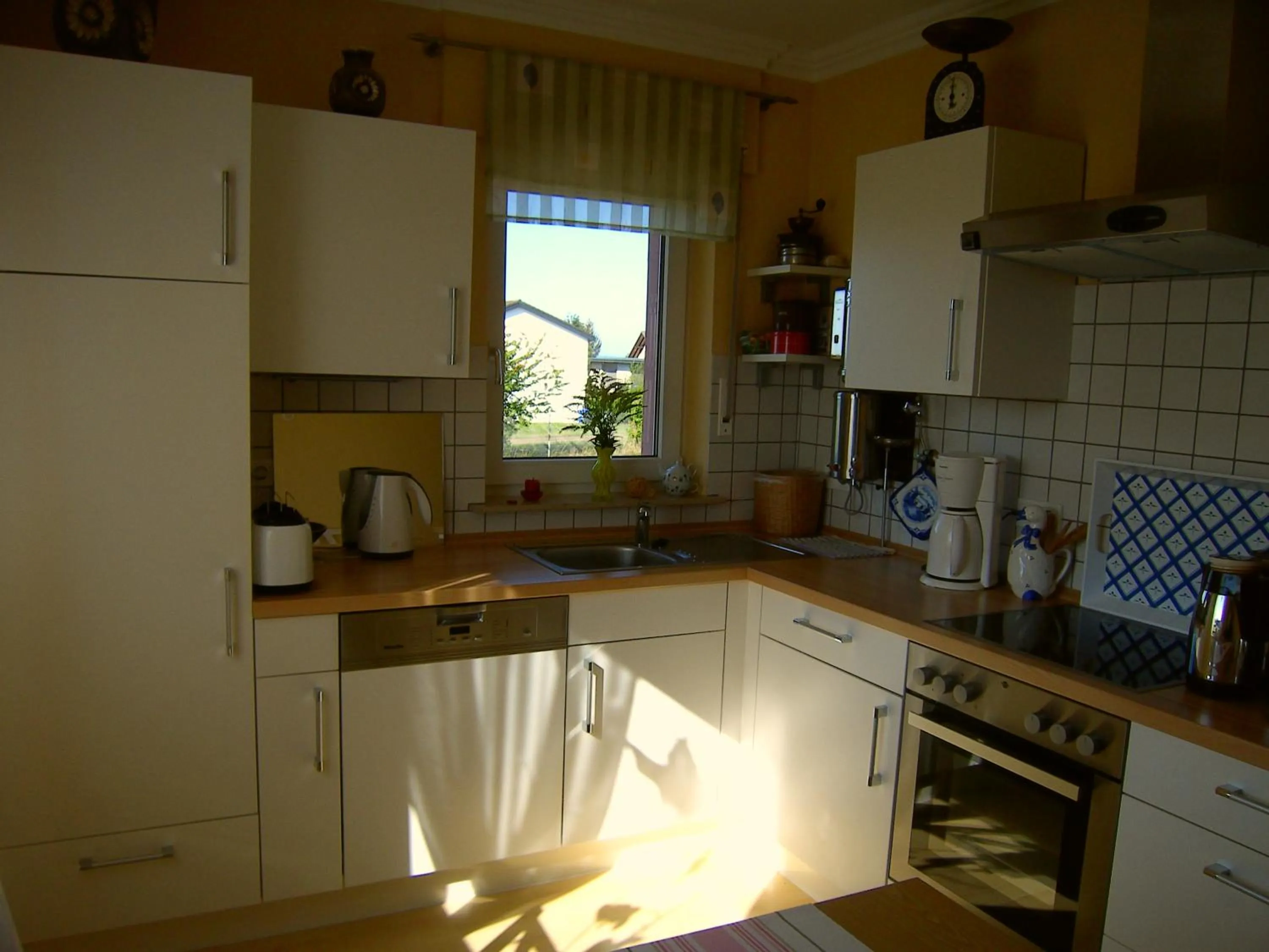 Communal kitchen in Pension Kölzer