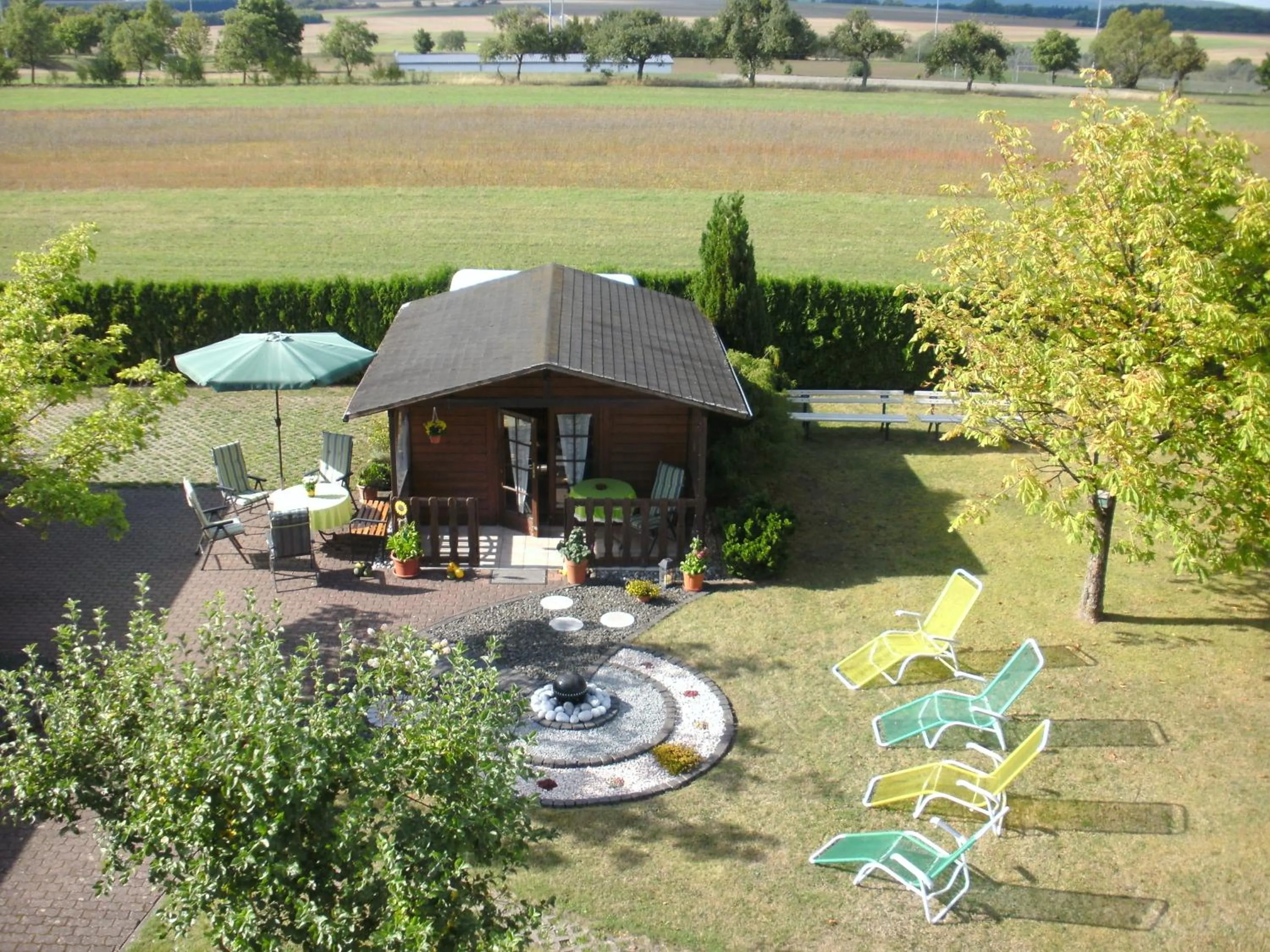 BBQ facilities in Pension Kölzer