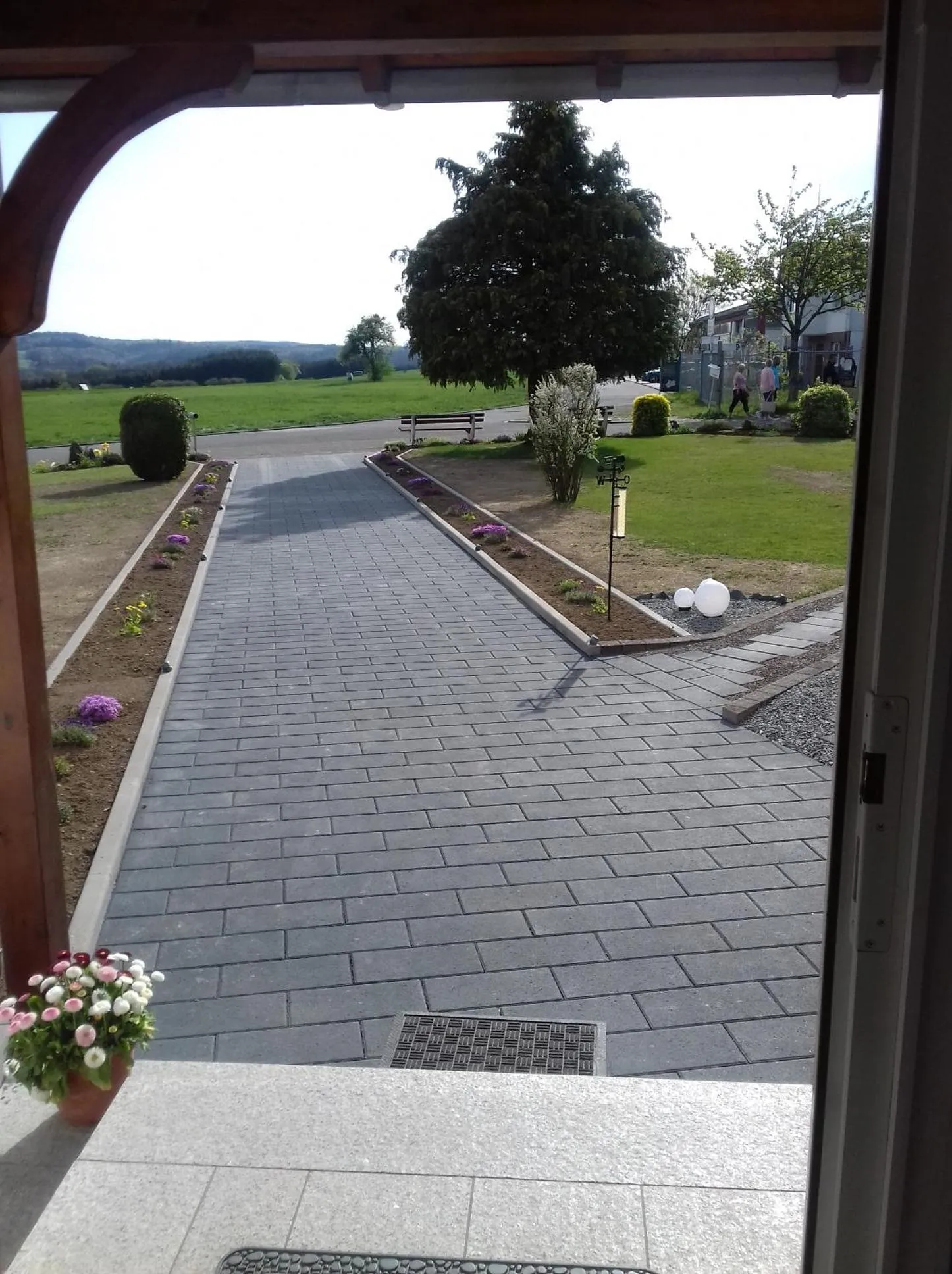 View (from property/room) in Pension Kölzer