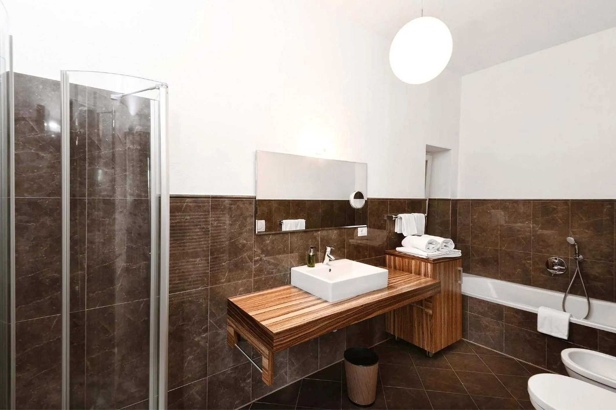 Bathroom in Villa Verdi Apartments