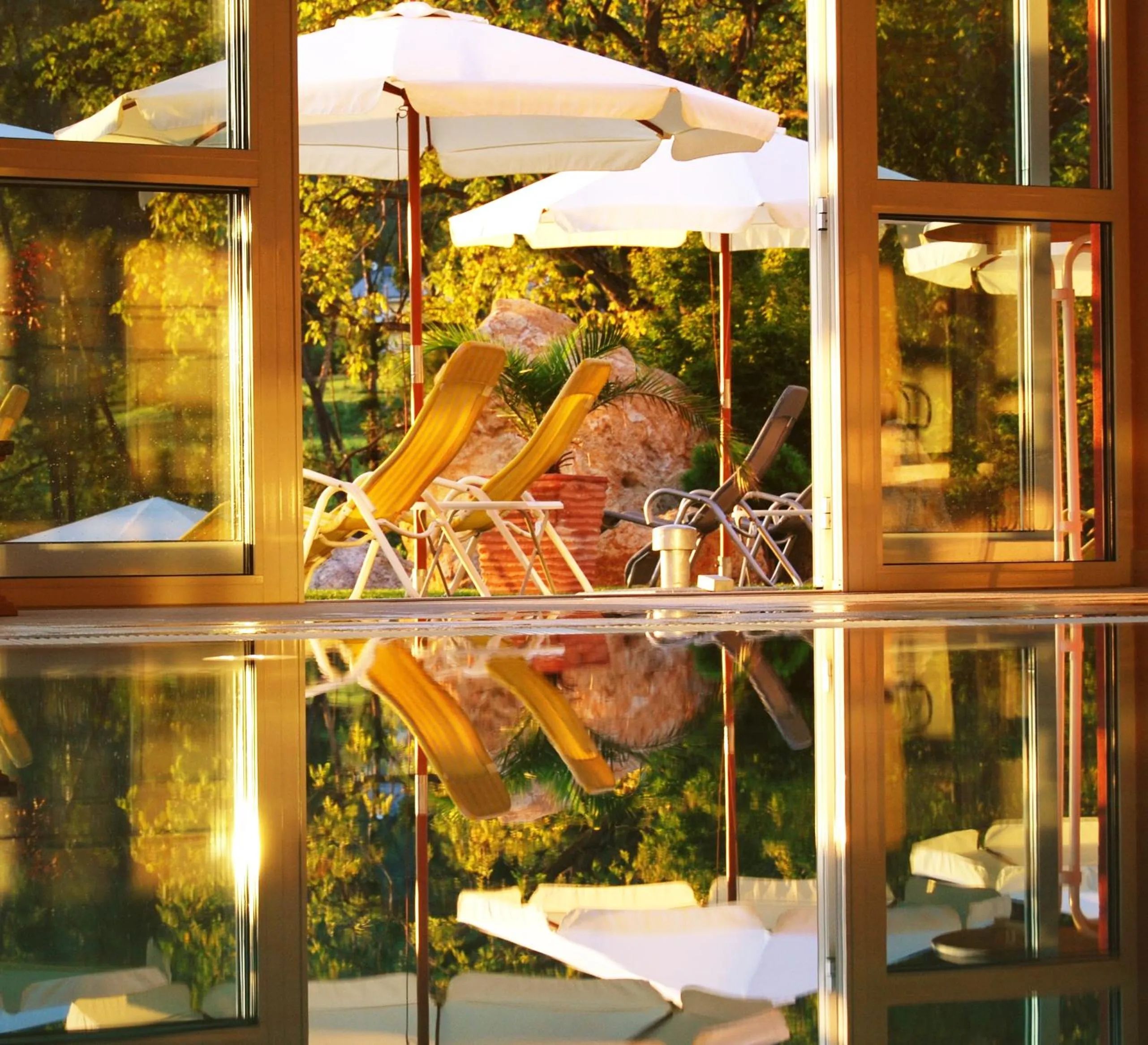 Swimming pool in Hotel Stenitzer