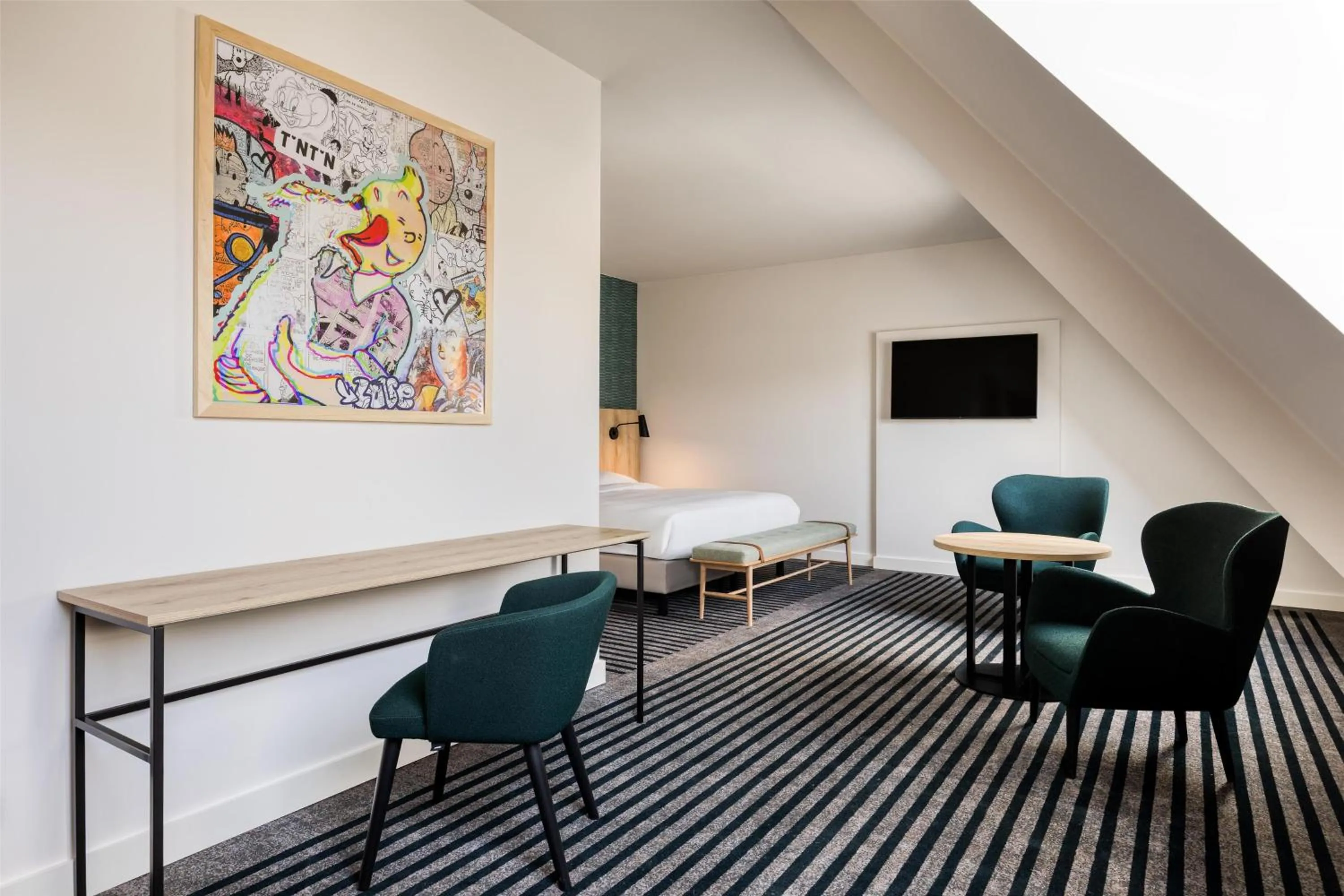 Photo of the whole room in Radisson Hotel Brussels Centre Midi