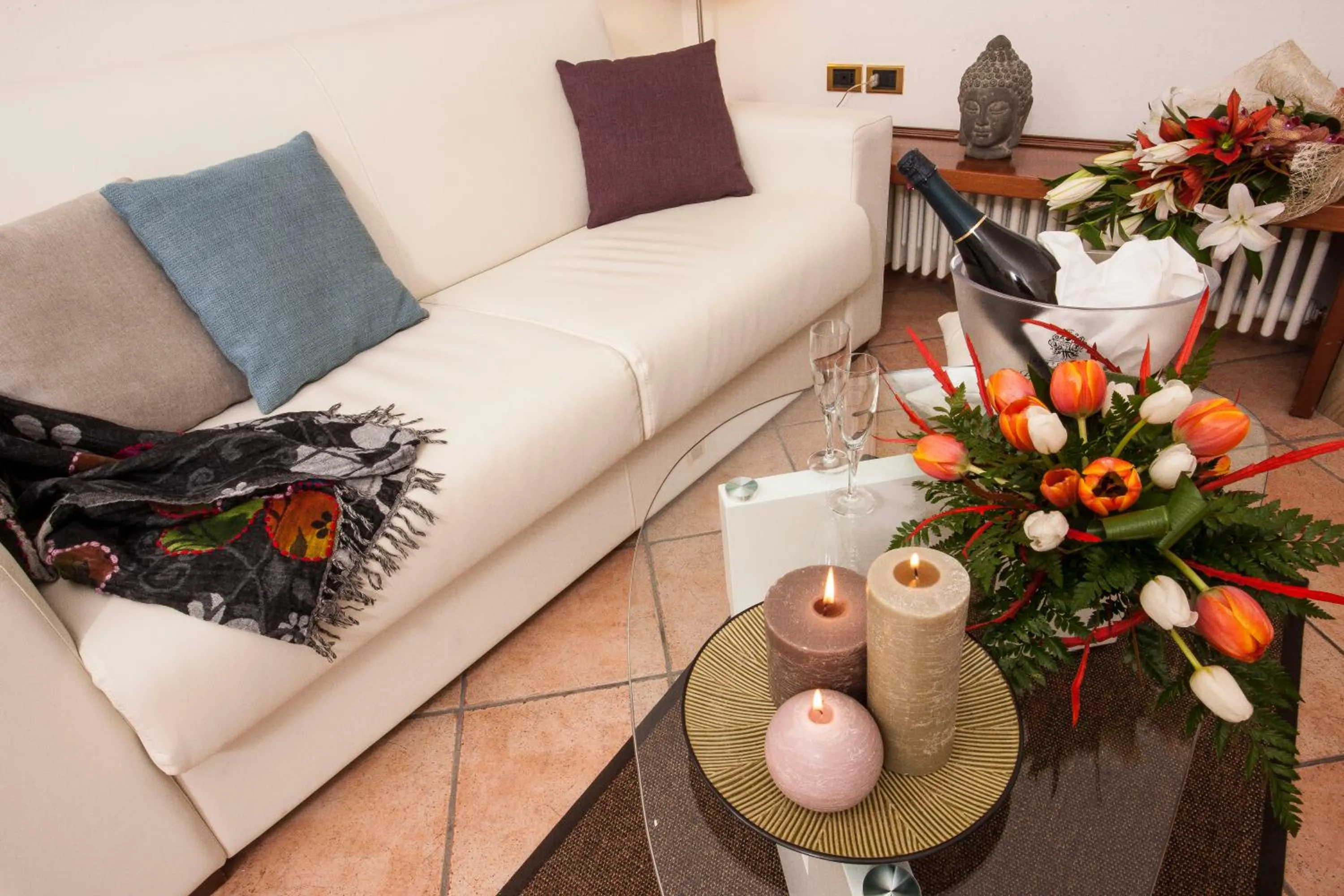 Living room in Hotel Locanda Rosy