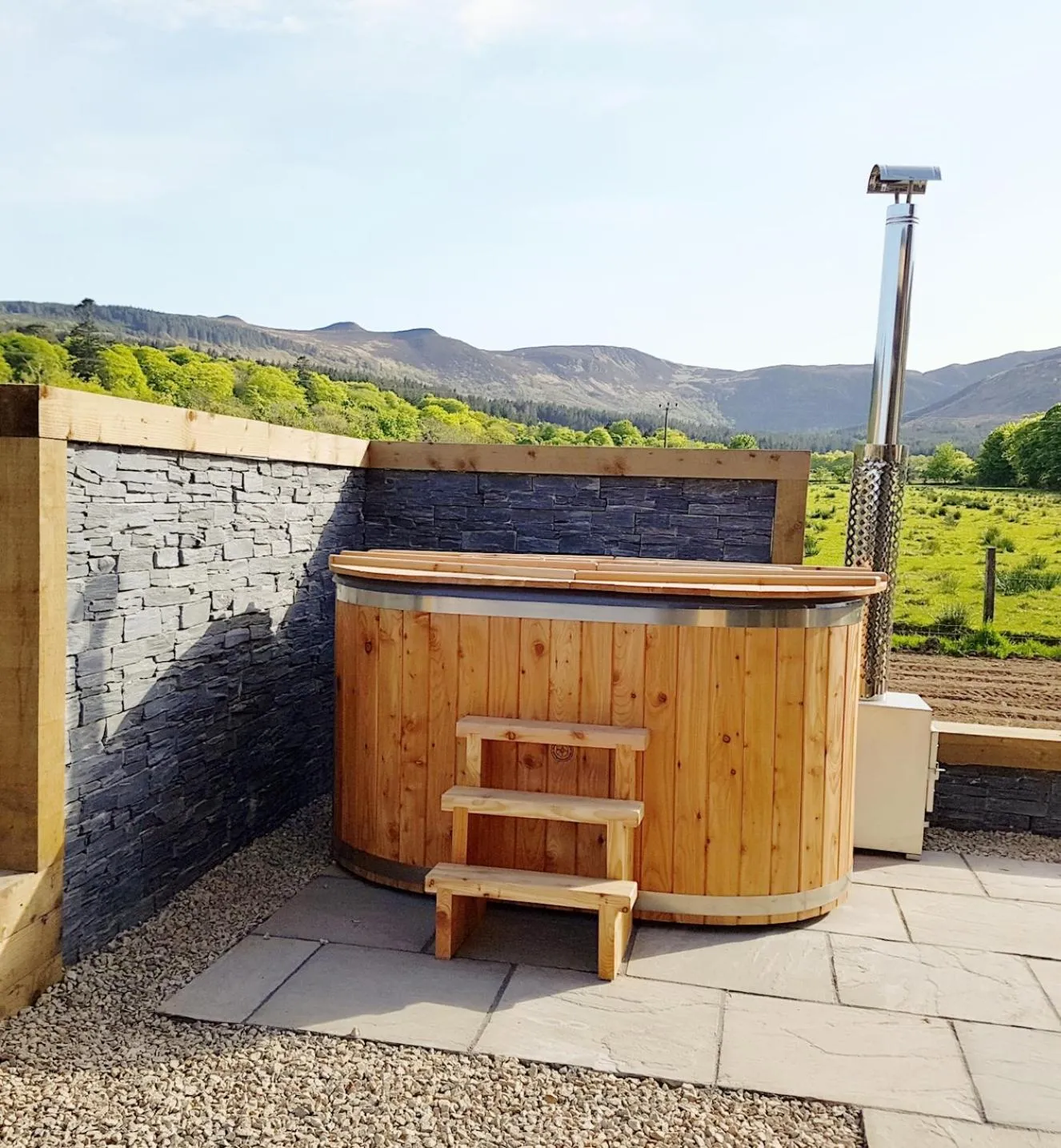 Hot Tub in Auchrannie Resort
