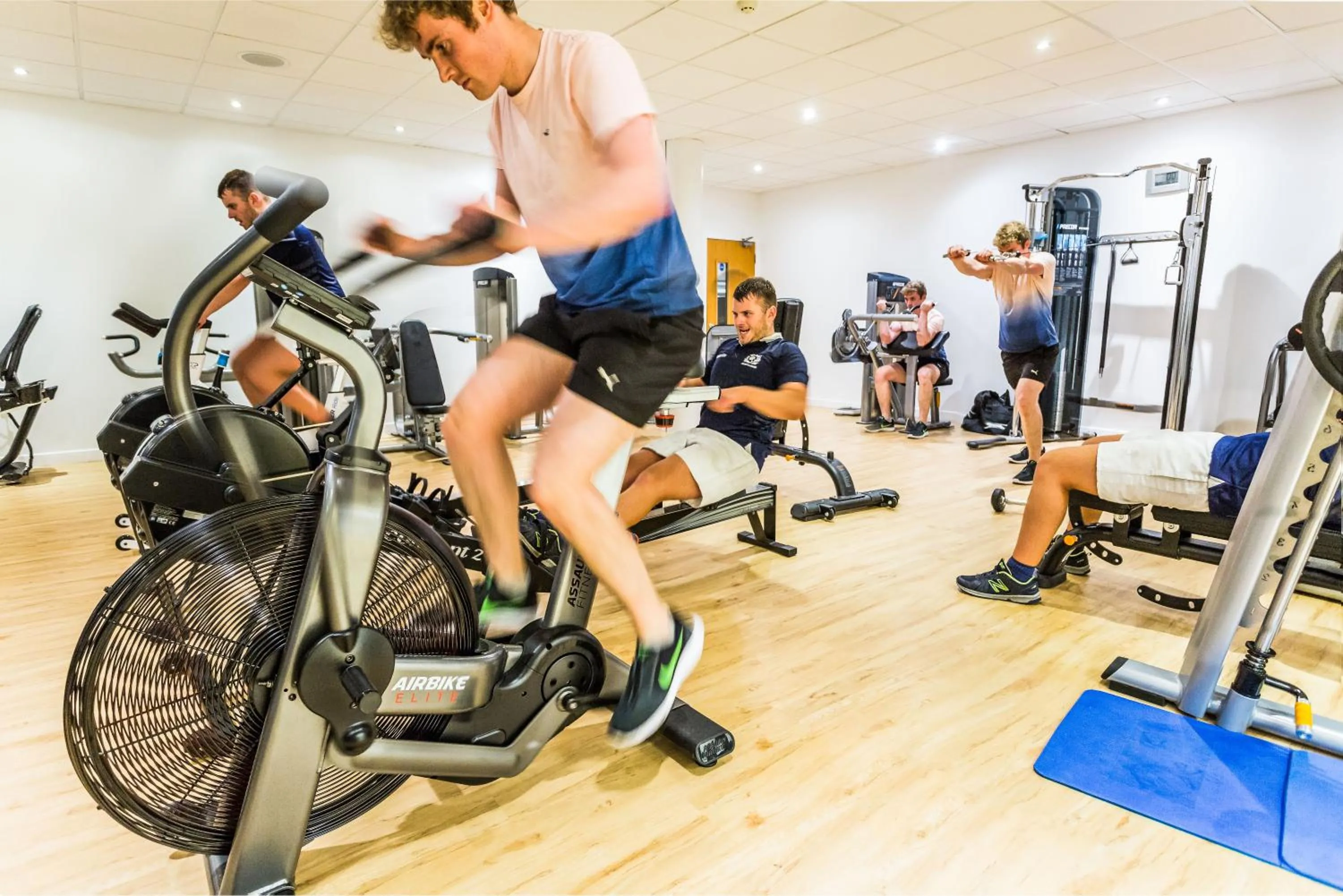 Fitness centre/facilities in Auchrannie Resort