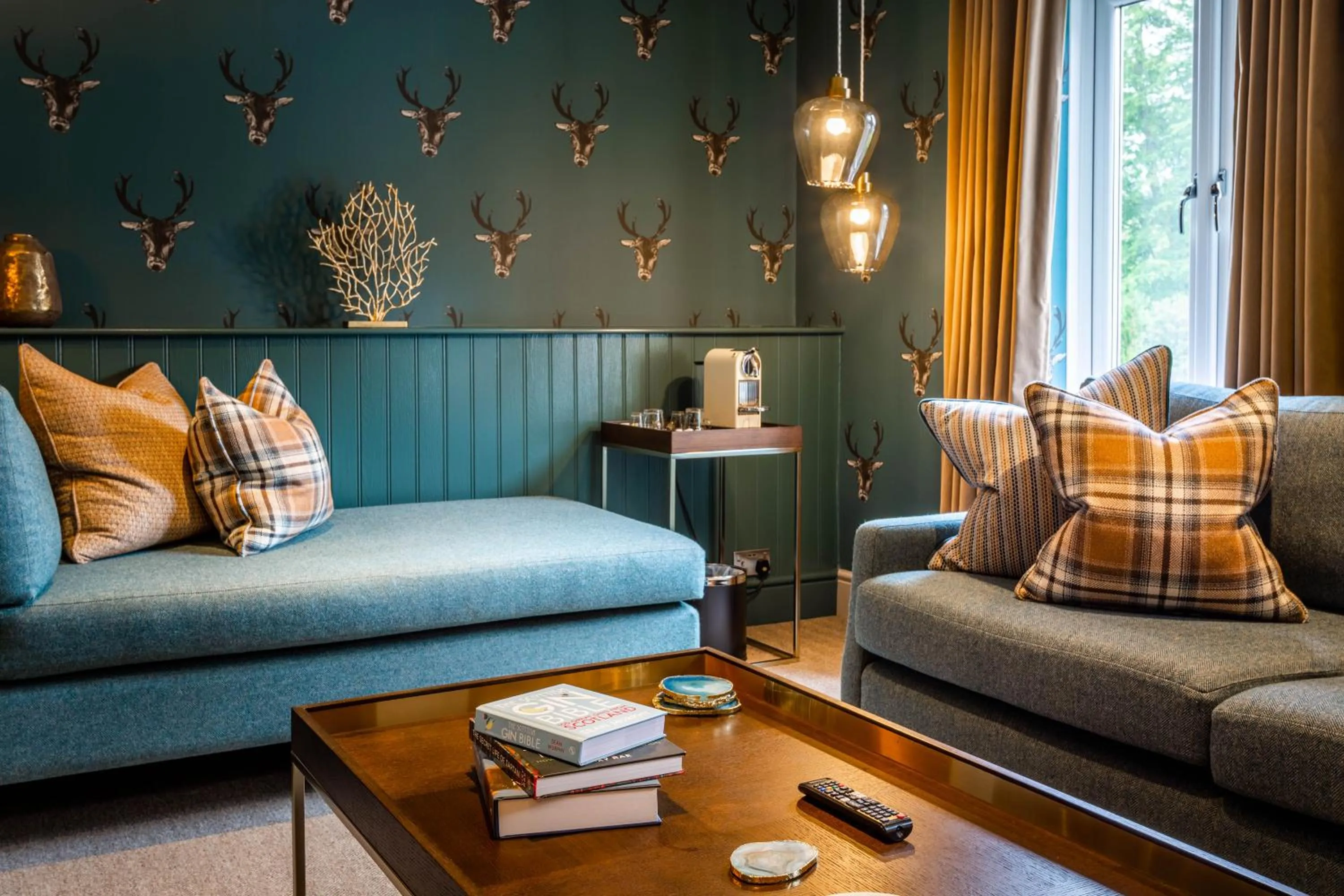 Living room in Auchrannie Resort