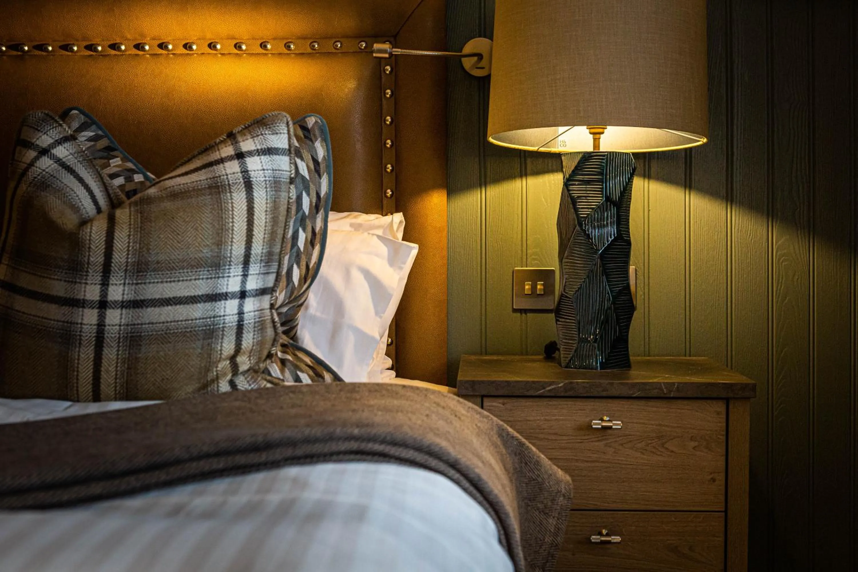Bed in Auchrannie Resort
