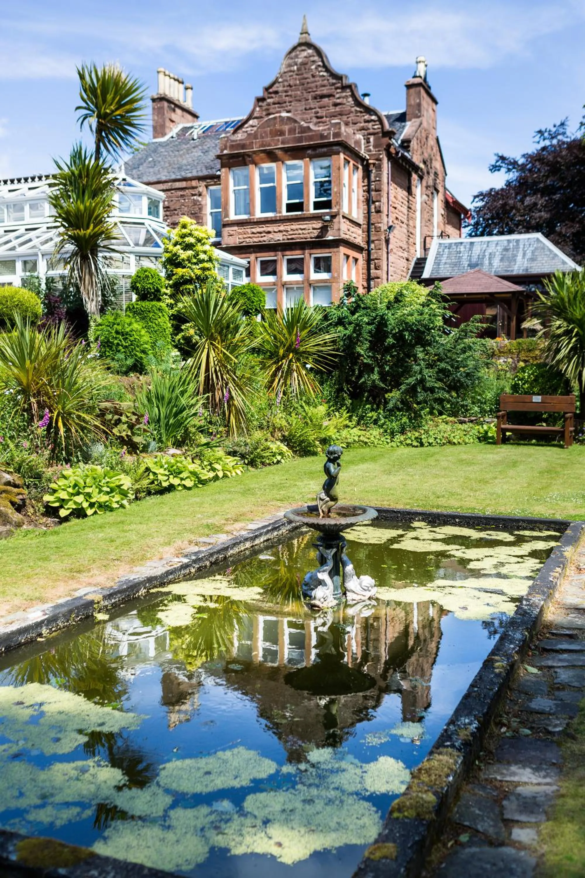 Garden in Auchrannie Resort