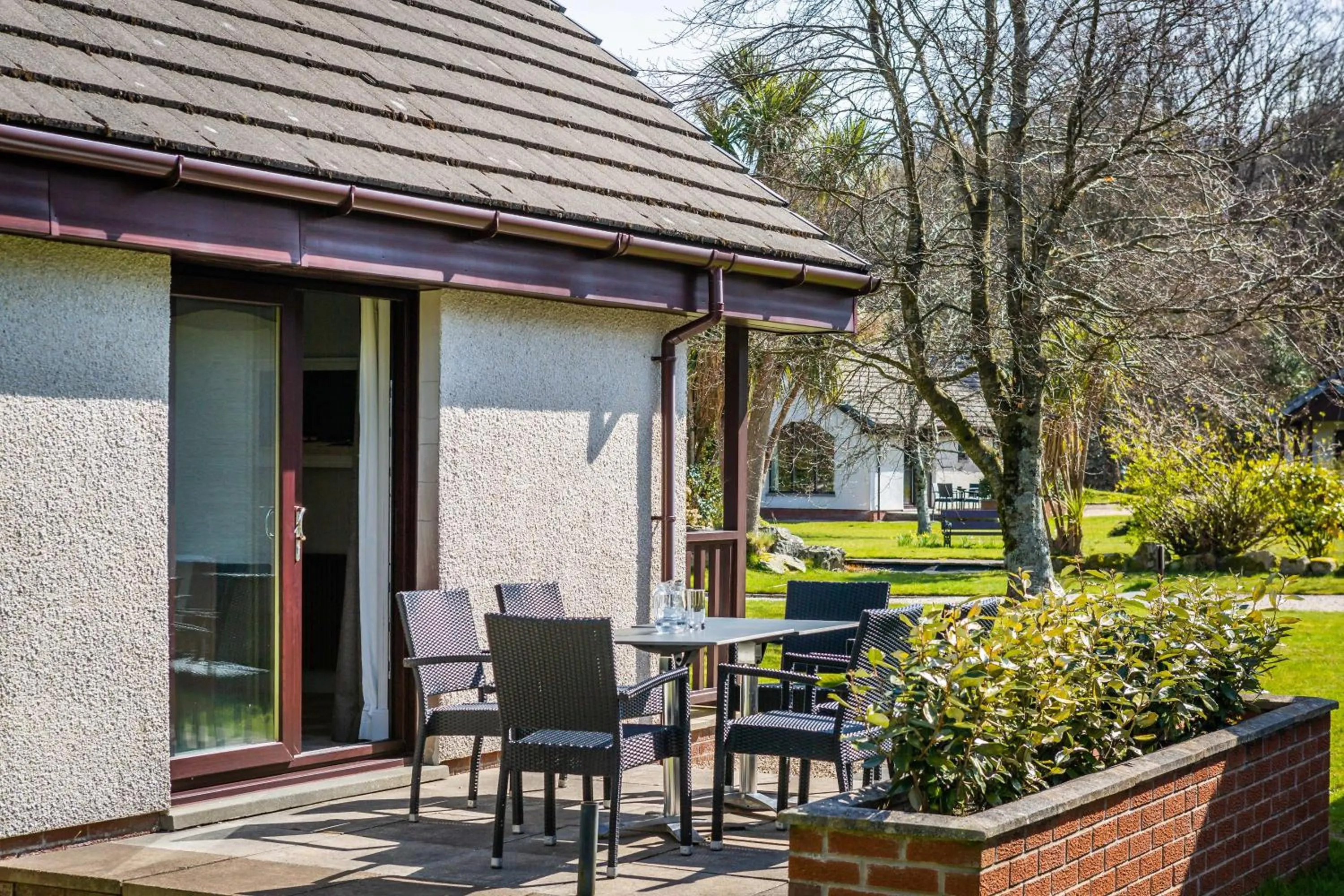 Patio in Auchrannie Resort