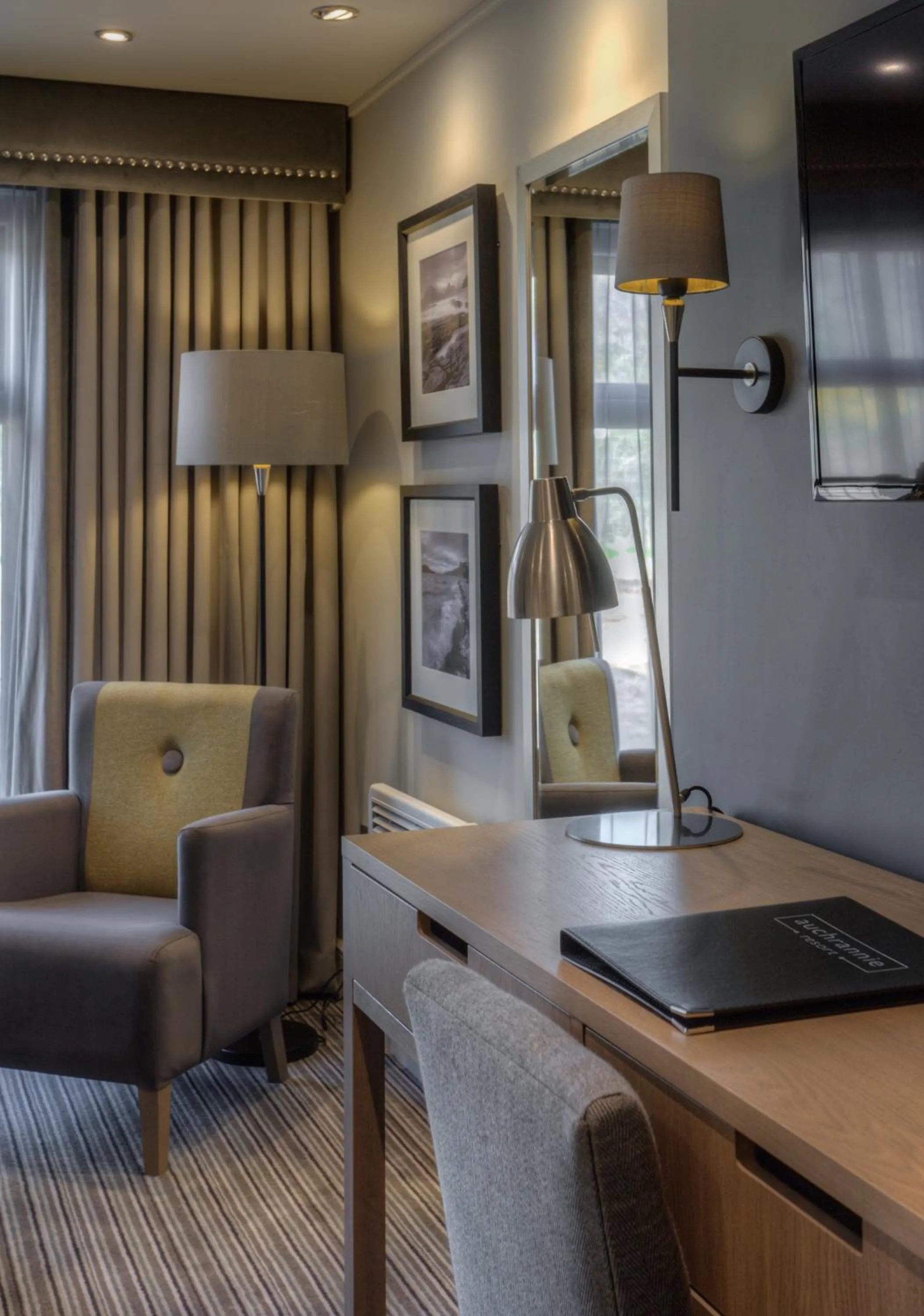 Seating area in Auchrannie Resort