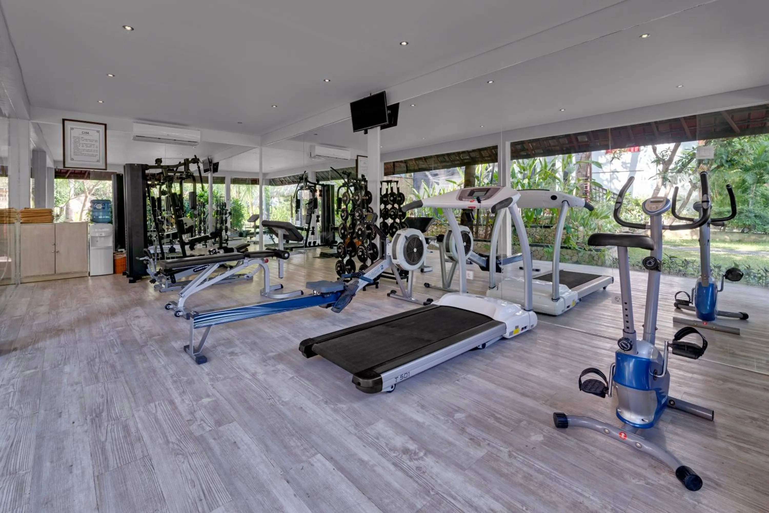 Fitness centre/facilities in Bali Garden Beach Resort
