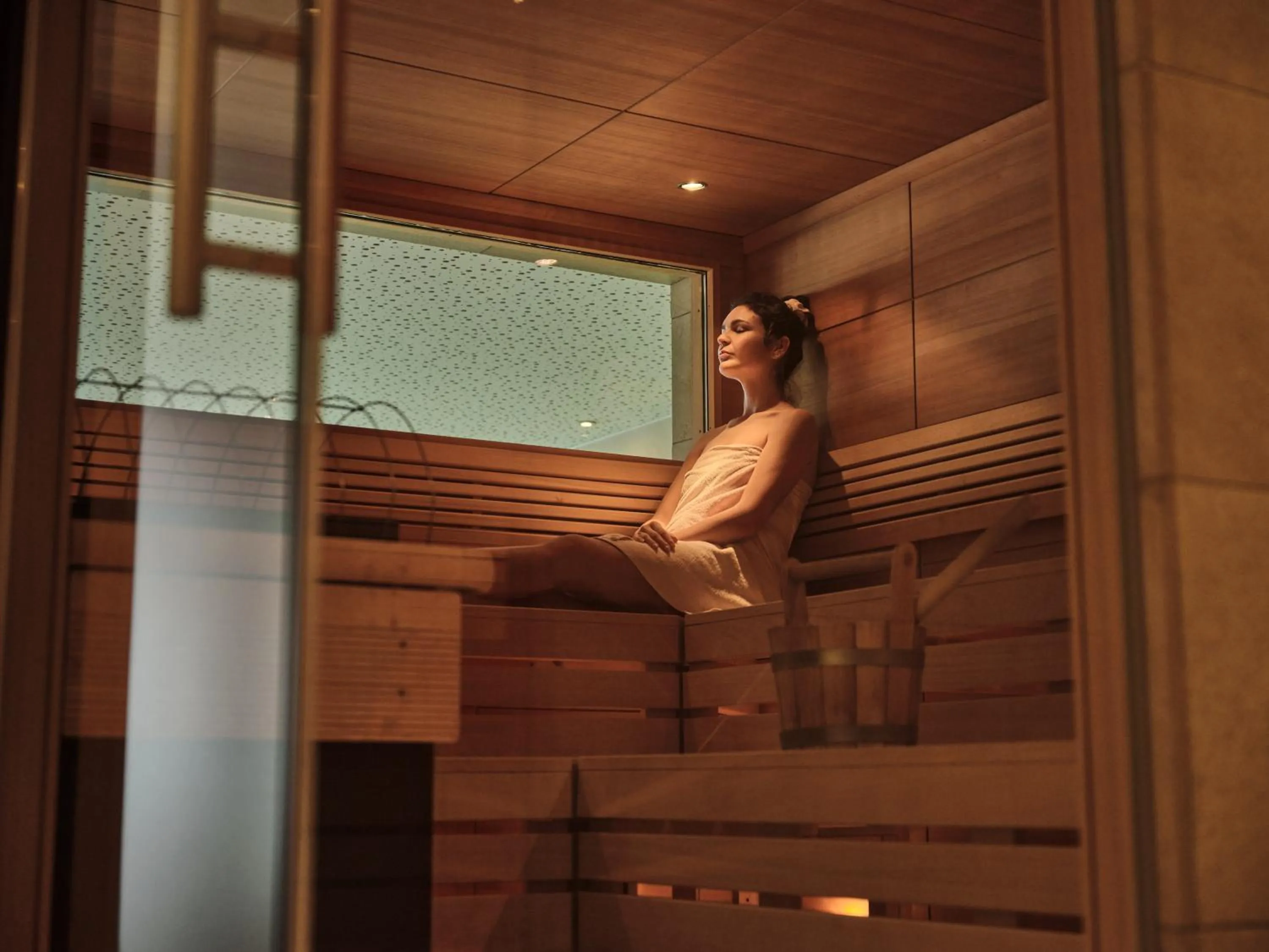 Sauna in Hotel Schranz - Ski In & Ski Out