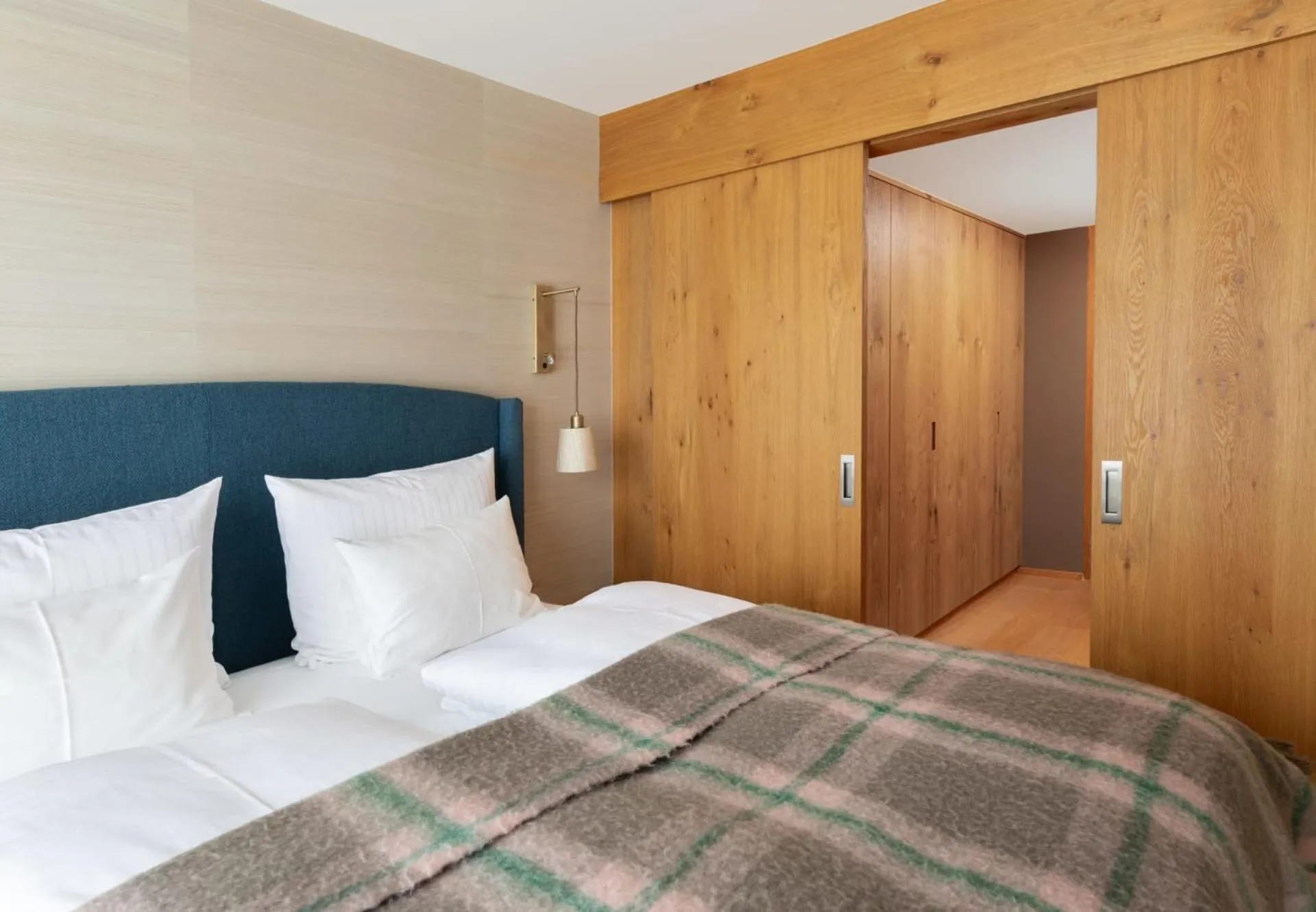 Bedroom, Bed in Hotel Schranz - Ski In & Ski Out