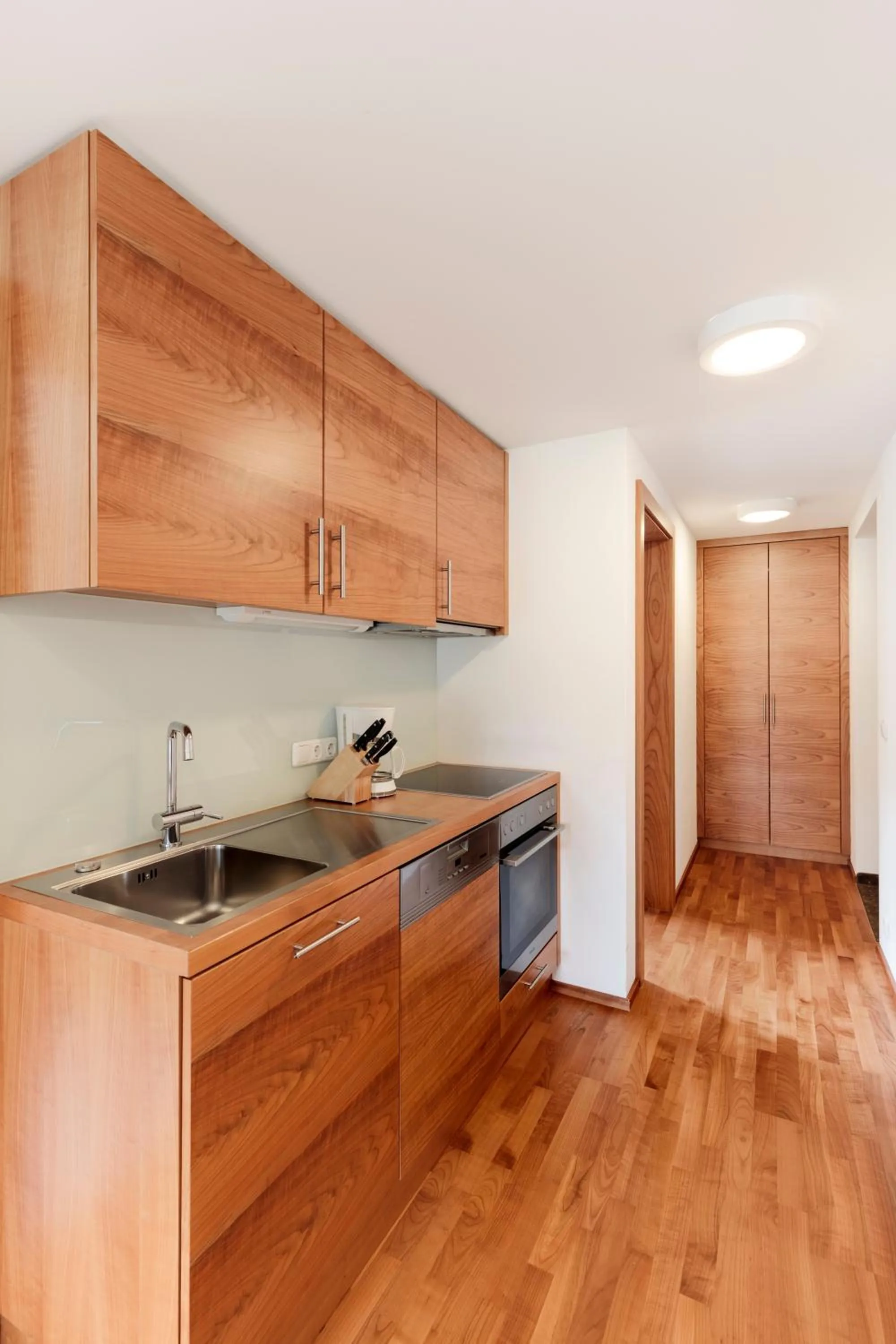 Kitchen or kitchenette in Hotel Schranz - Ski In & Ski Out