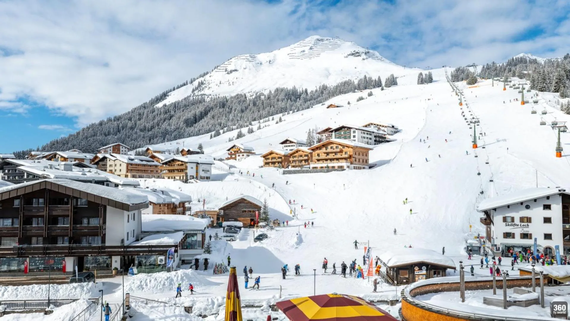 Location in Hotel Schranz - Ski In & Ski Out