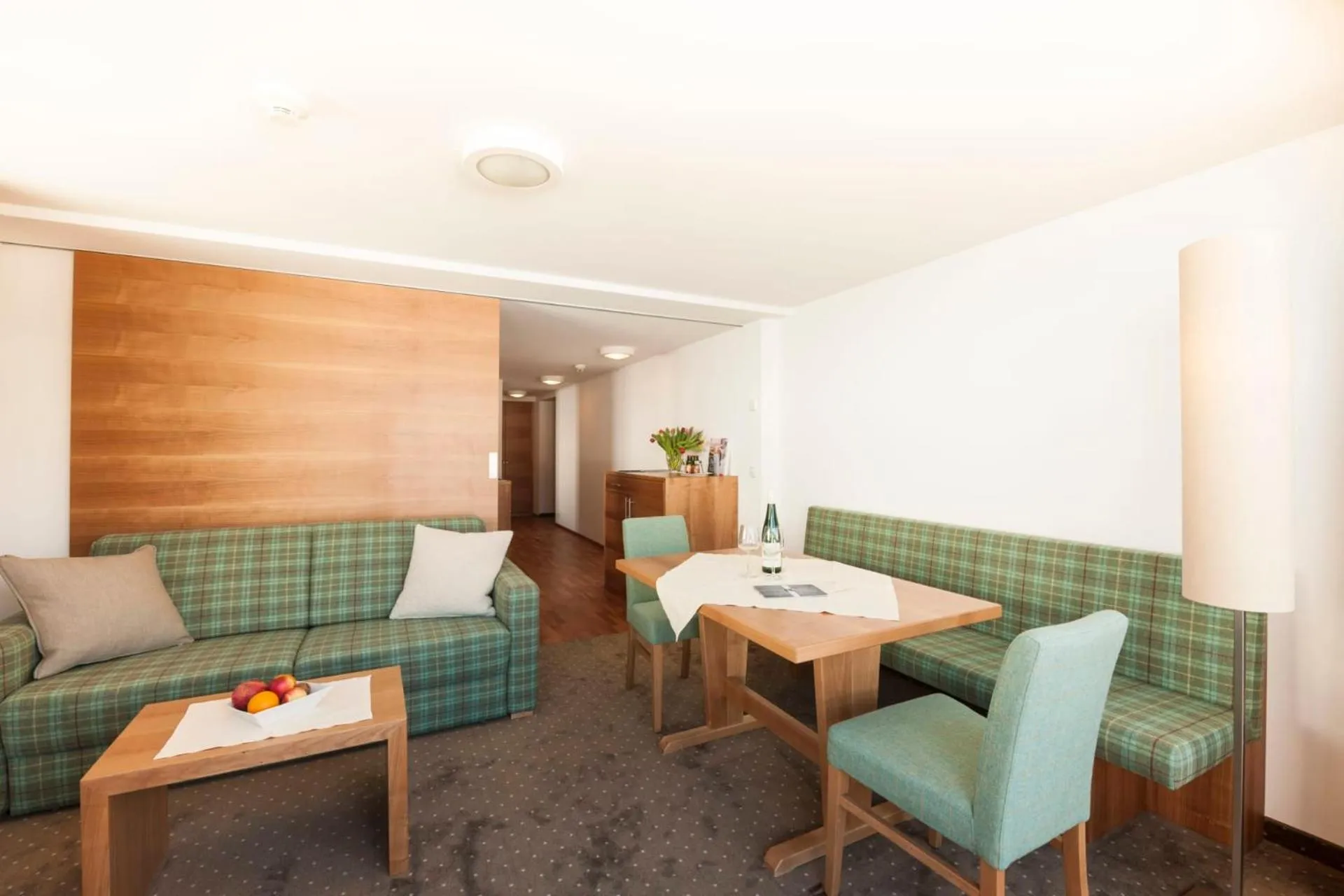 Living room in Hotel Schranz - Ski In & Ski Out