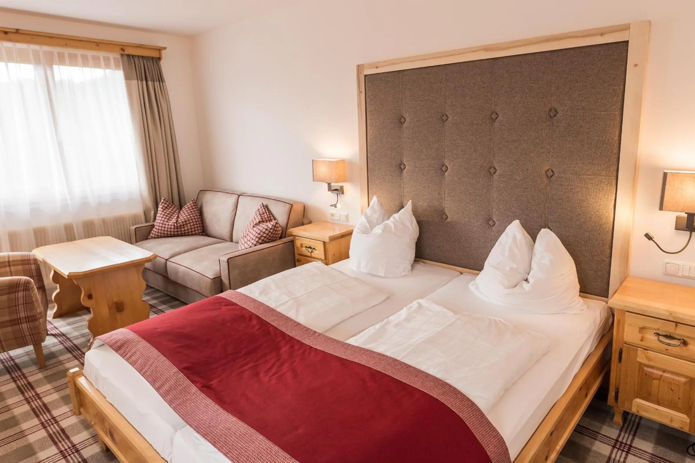 Photo of the whole room, Bed in Hotel Sperlhof