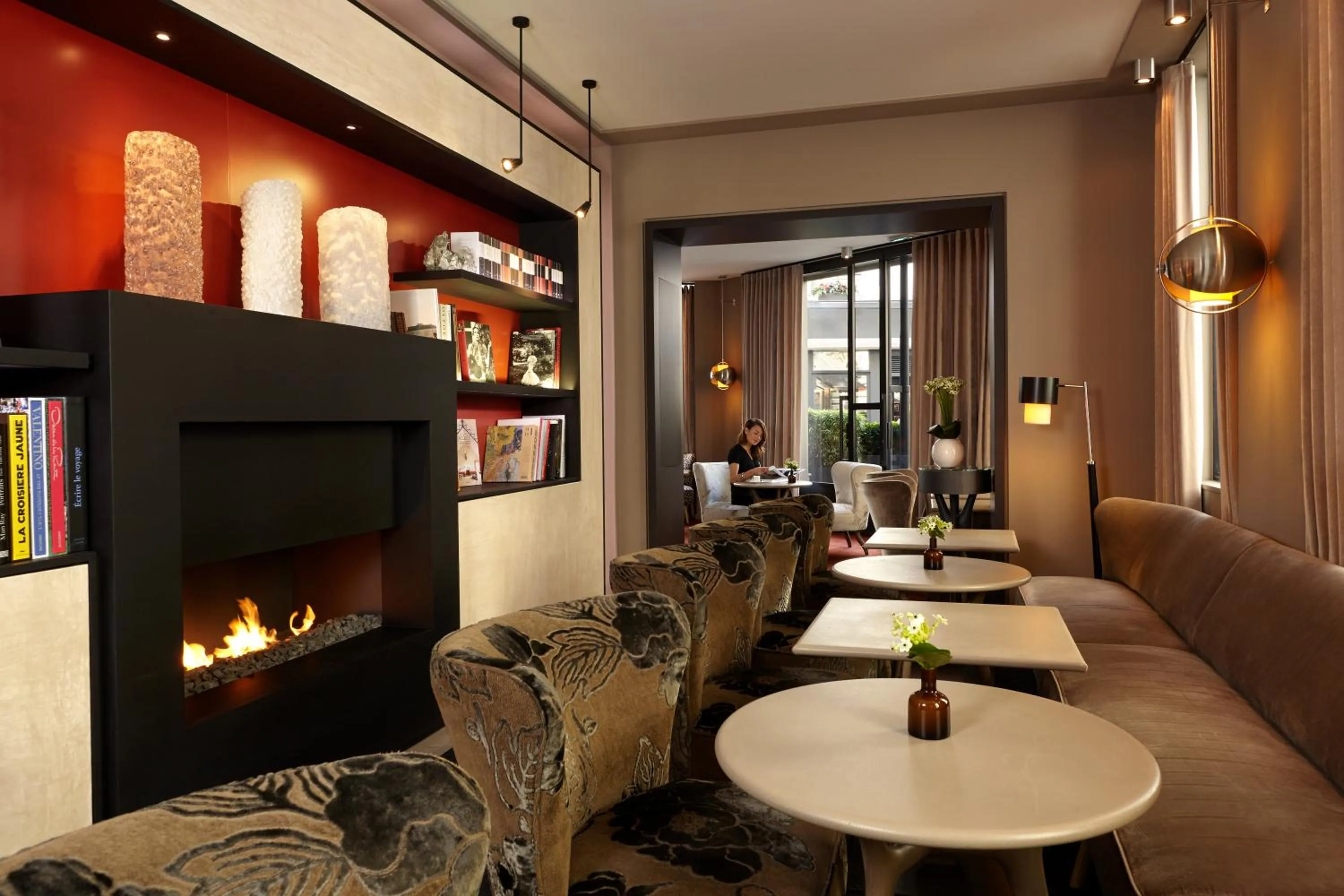 Lobby or reception in Le Pavillon des Lettres