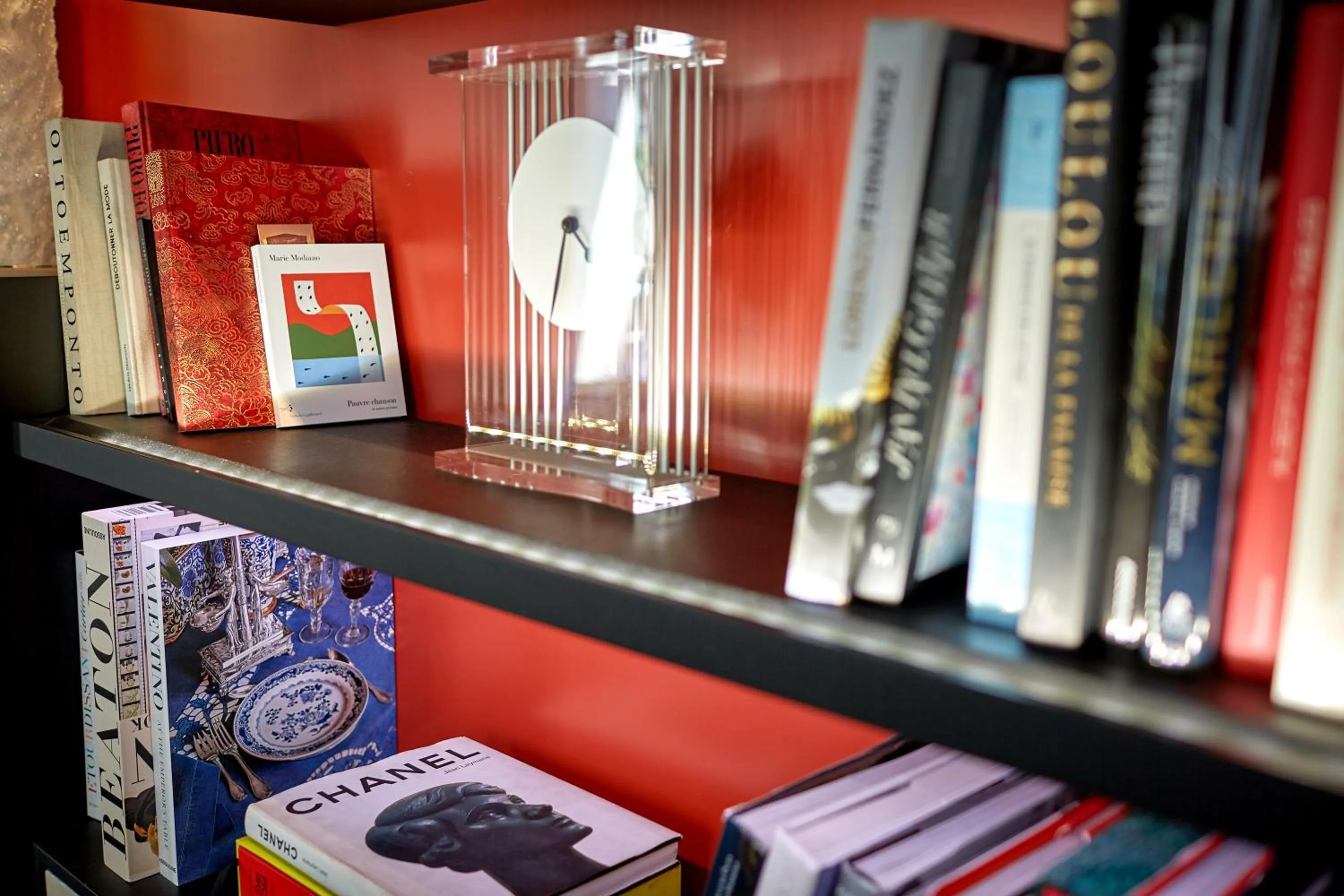 Library in Le Pavillon des Lettres