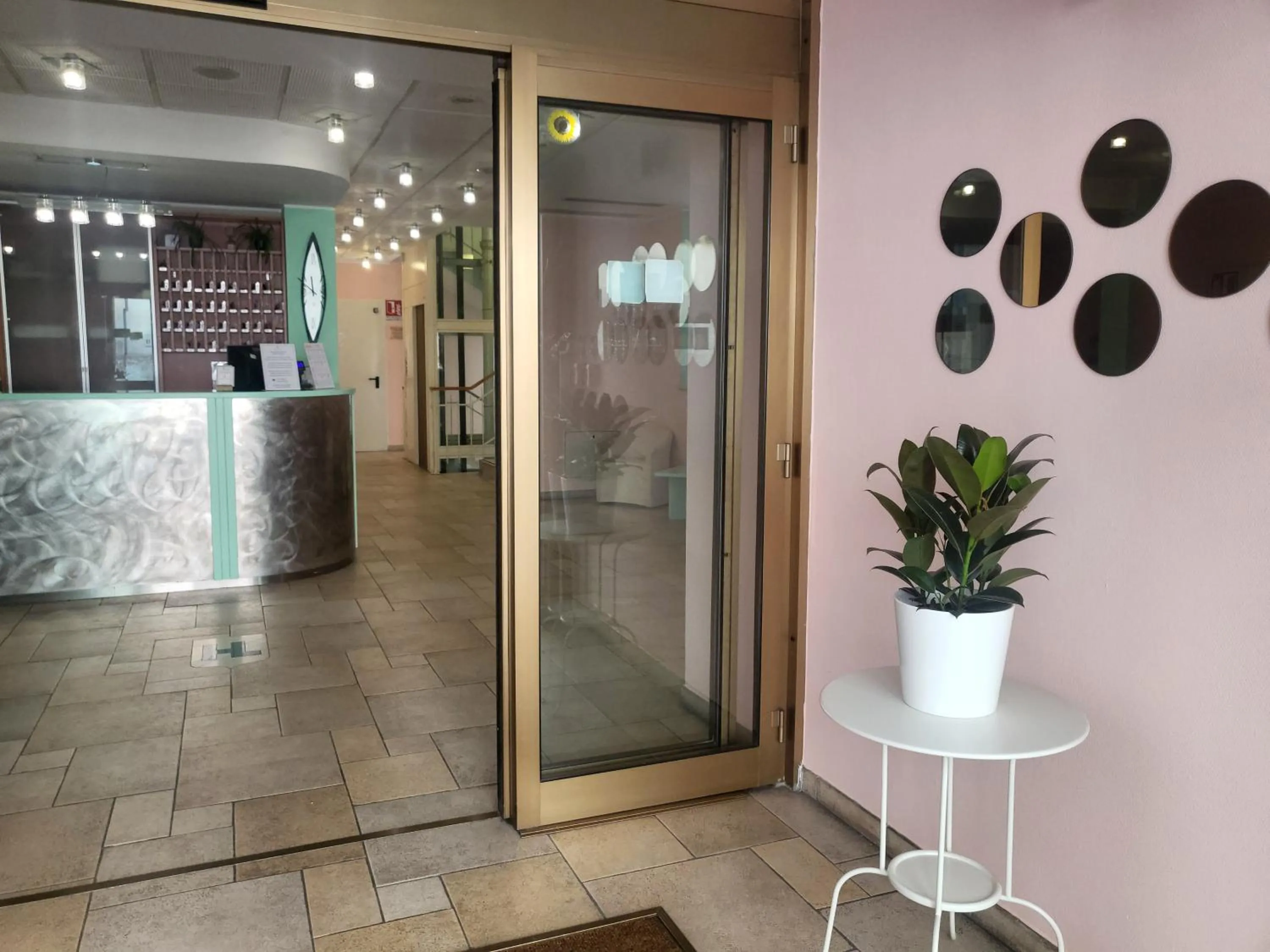 Facade/entrance in Hotel Lux