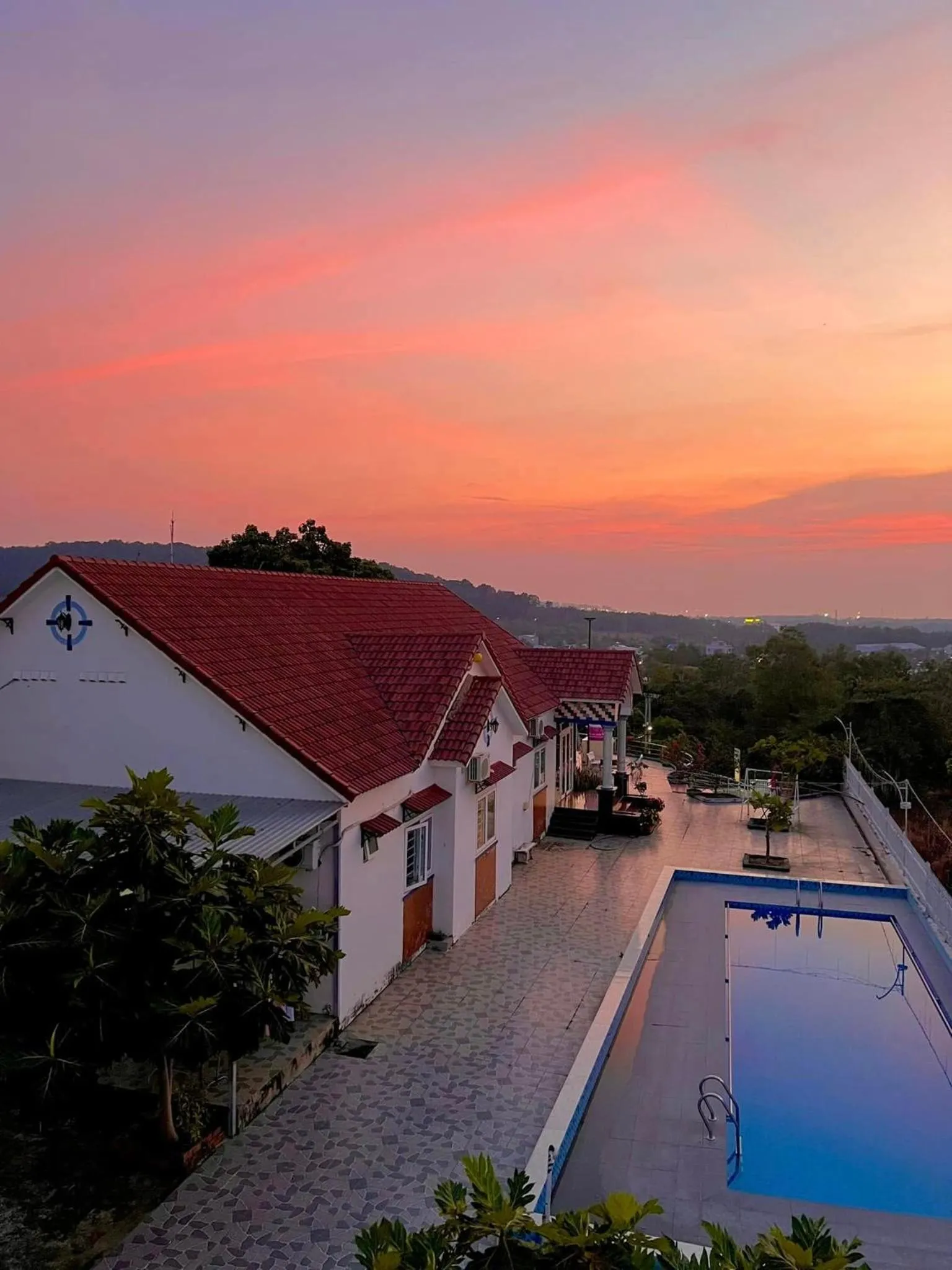 Natural landscape in Hanh Mai Hotel