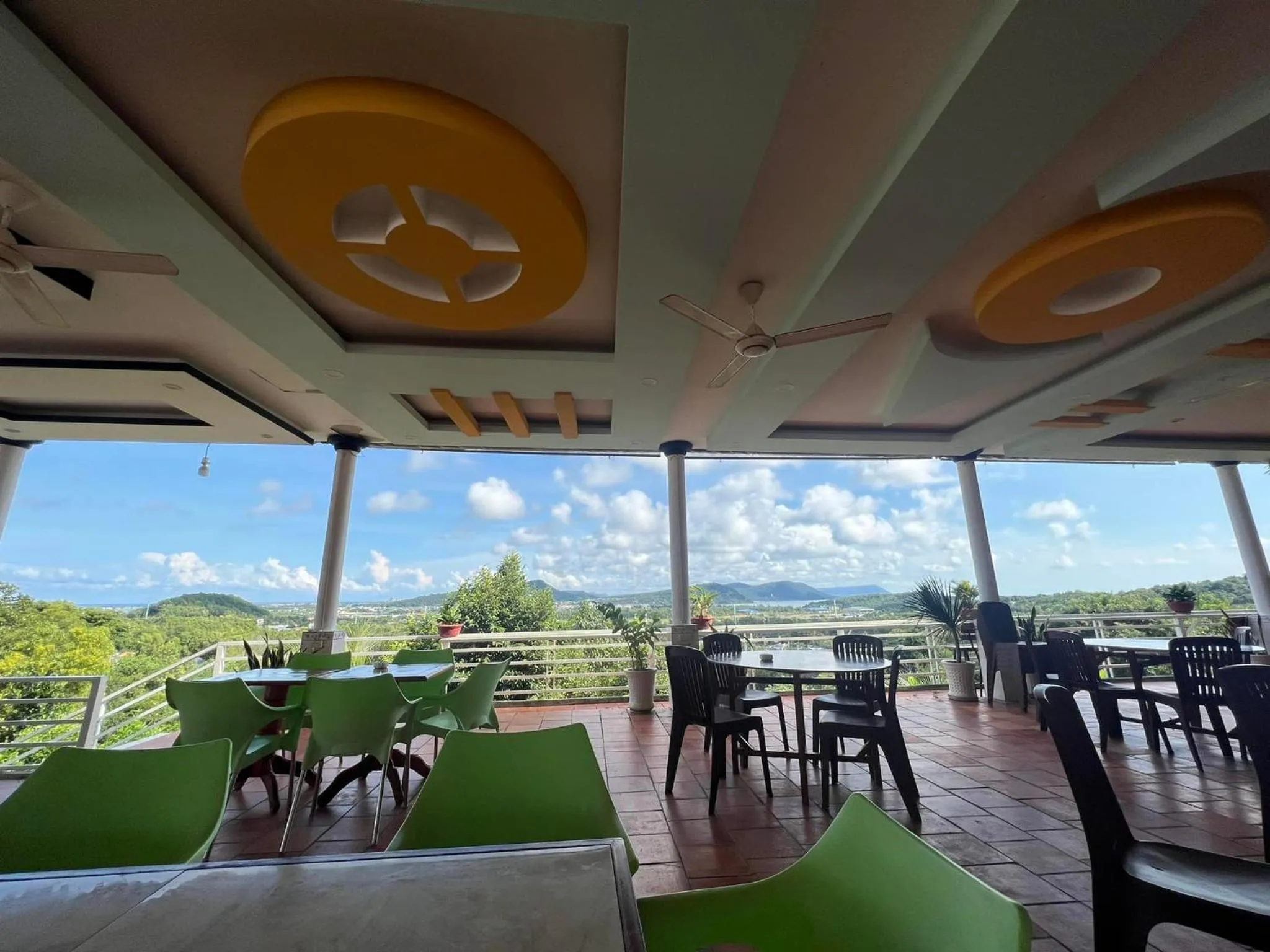 Natural landscape in Hanh Mai Hotel