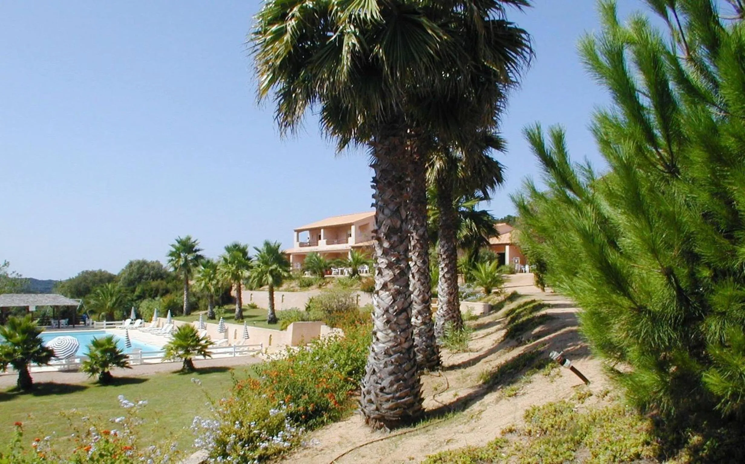 Garden in Résidence Odalys Stella di l'Aria