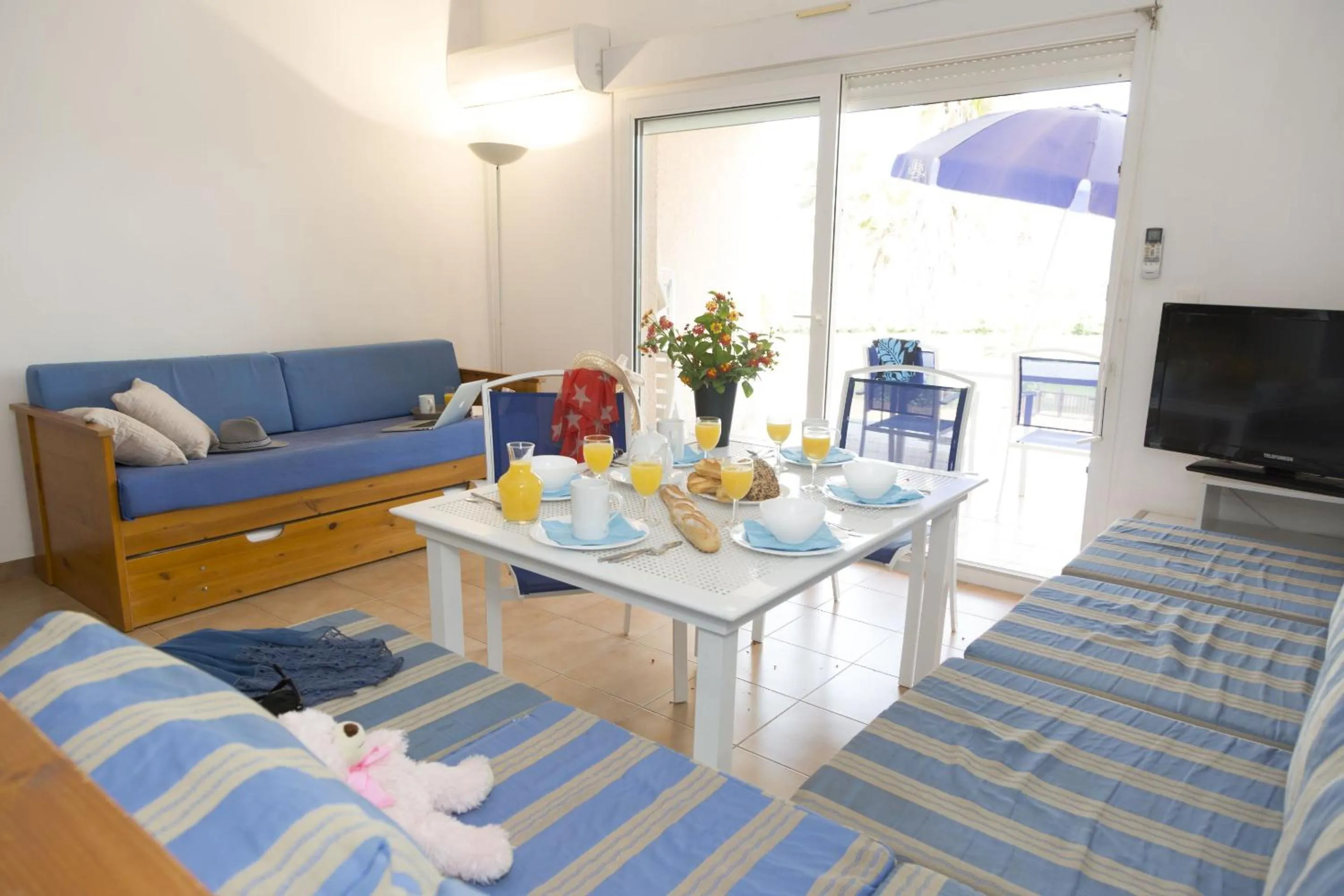 Living room in Résidence Odalys Stella di l'Aria