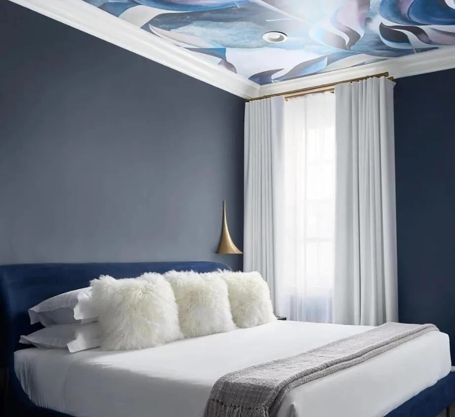 Bed in The Franklin on Rittenhouse, A Boutique Hotel