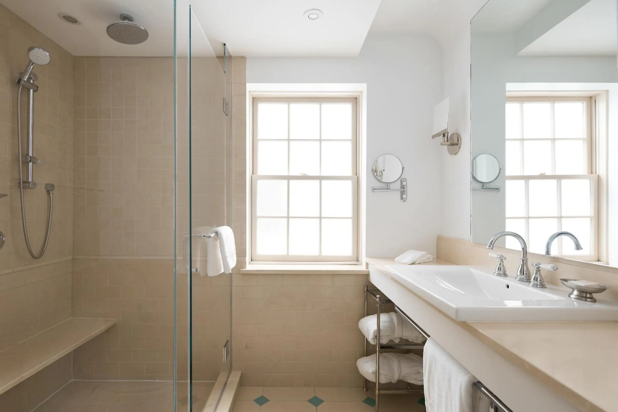 Bathroom in The Franklin on Rittenhouse, A Boutique Hotel
