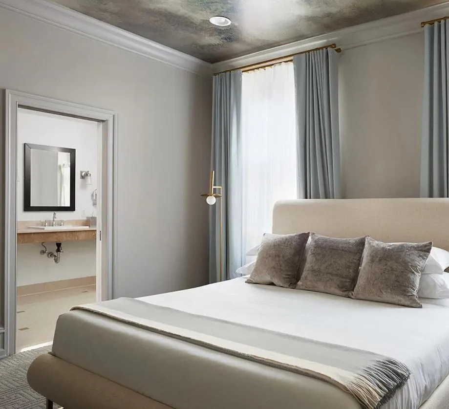 Bed in The Franklin on Rittenhouse, A Boutique Hotel