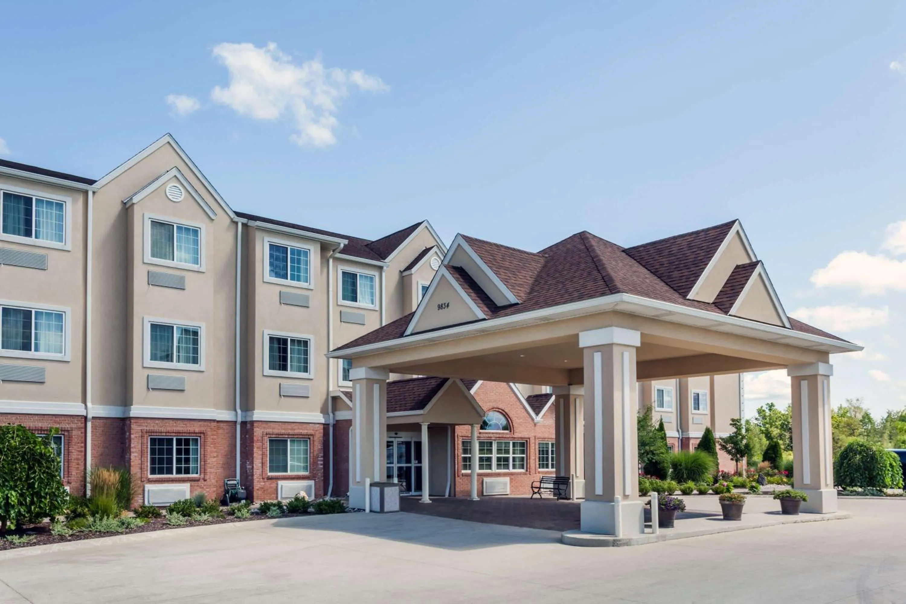 Property building in Microtel Inn & Suites by Wyndham Michigan City